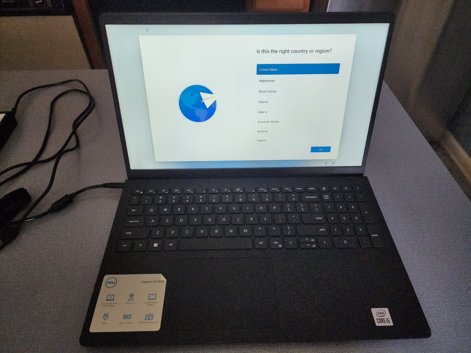 Dell Inspiron 15 3511 Laptop I5-1035G1, 12GB