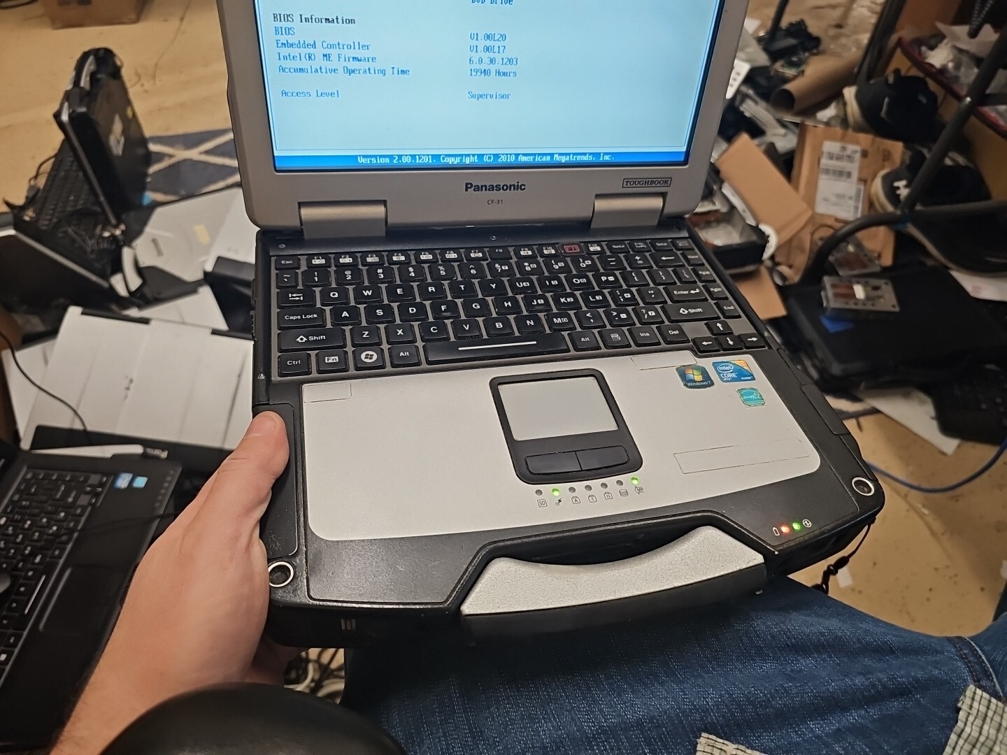 Panasonic Toughbook CF-31 MK-1 i5 520M @ 2.40GHz 8GB RAM DDR3 ( 19940HRS)