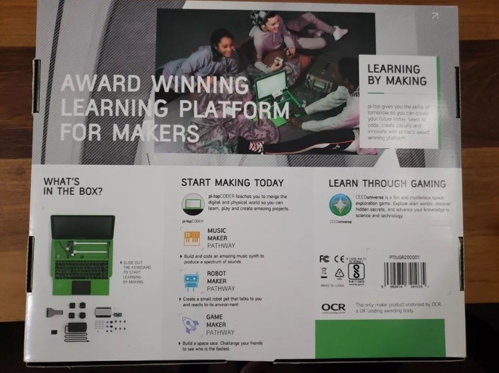 NEW PI-Top 2.0 Raspberry Pi Modular Dev Laptop w/ Inventors Kit Legacy Packaging
