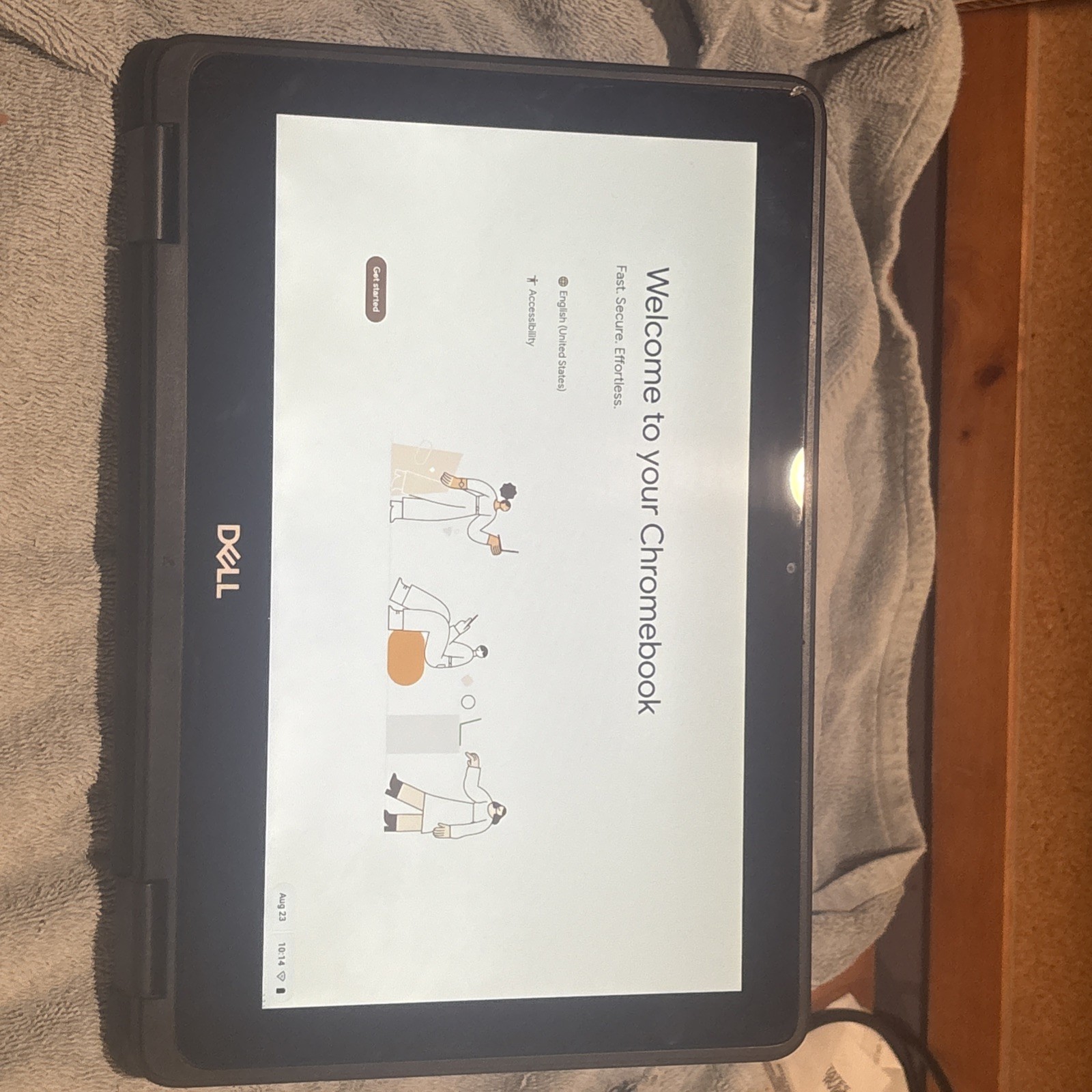 Dell Chromebook 5190 2-in-1 11.6” Touchscreen Laptop 4GB RAM 32GB SSD read