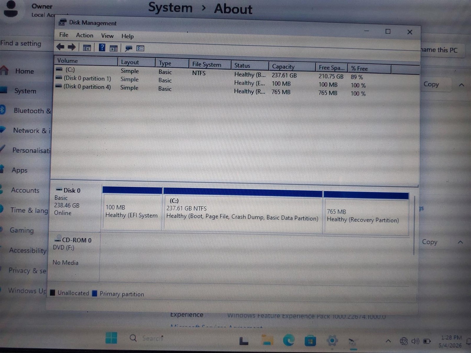 Panasonic Toughbook CF-31-6 Intel Core i7-7600 16GB RAM 256GB SSD
