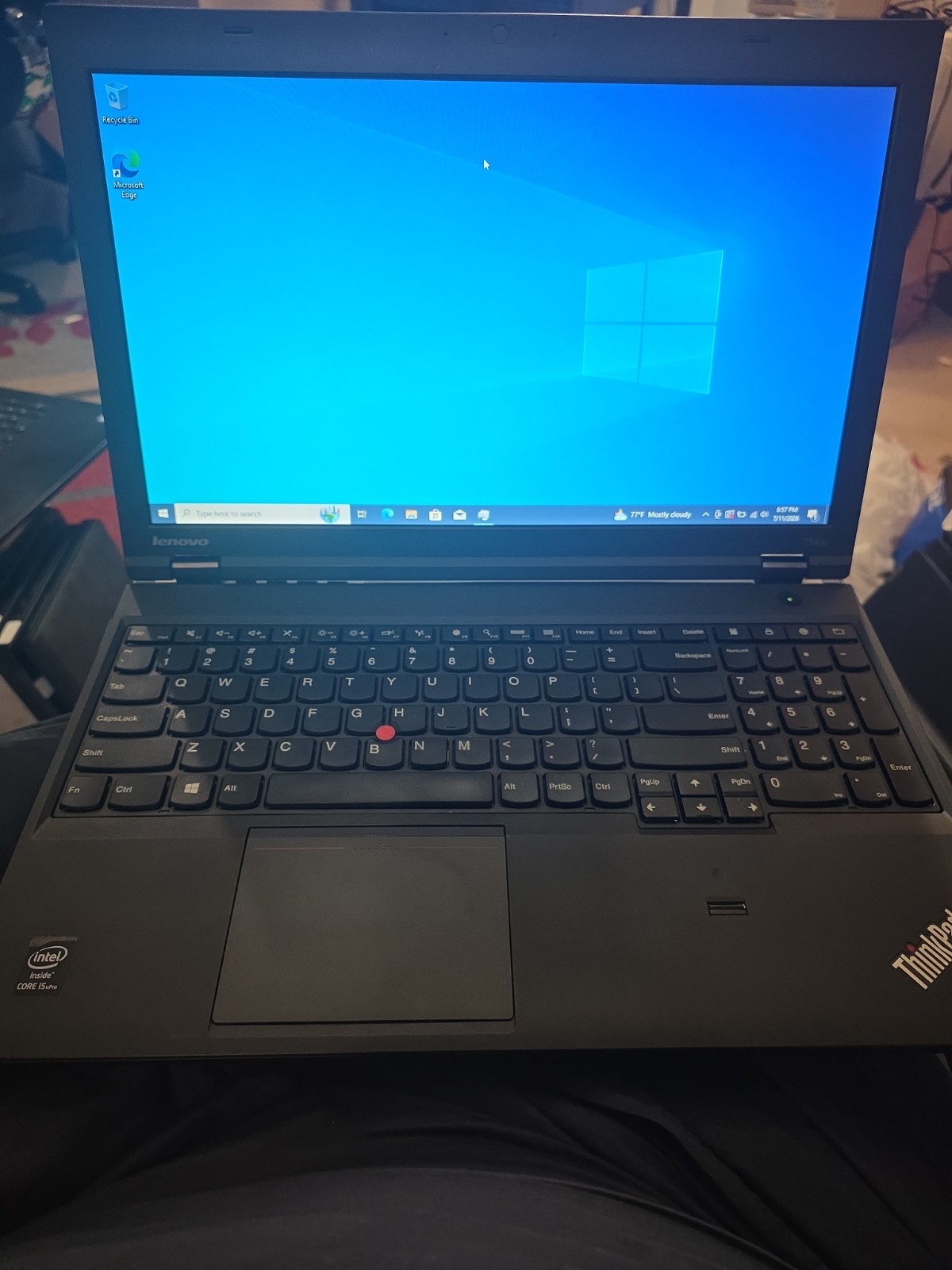 Lenovo ThinkPad T540p,Intel Core i5-4340m,8GB RAM 256GB SSD NVIDIA GeForce 730m