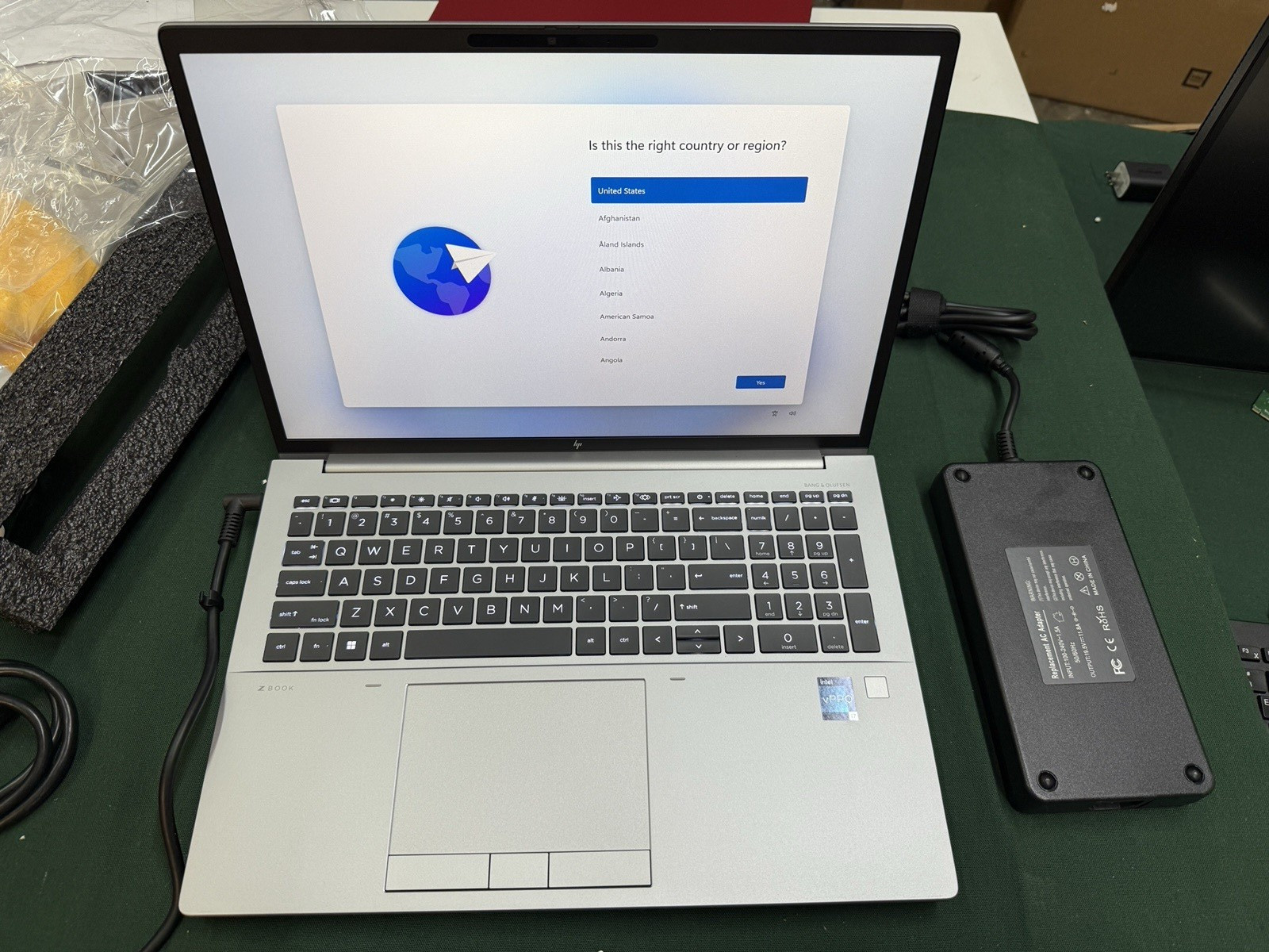 HP ZBook Fury 16 G9/Intel Core i7-12850HX/16 GB DDR5/512GB SSD/NVIDIA RTX A3000