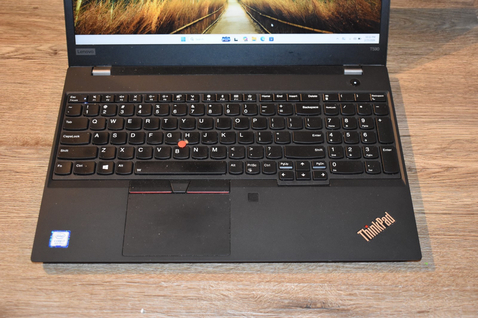 Lenovo ThinkPad T590 15.6″ Quad Core i7-8665U 16GB RAM 512GB SSD Windows 11 Pro