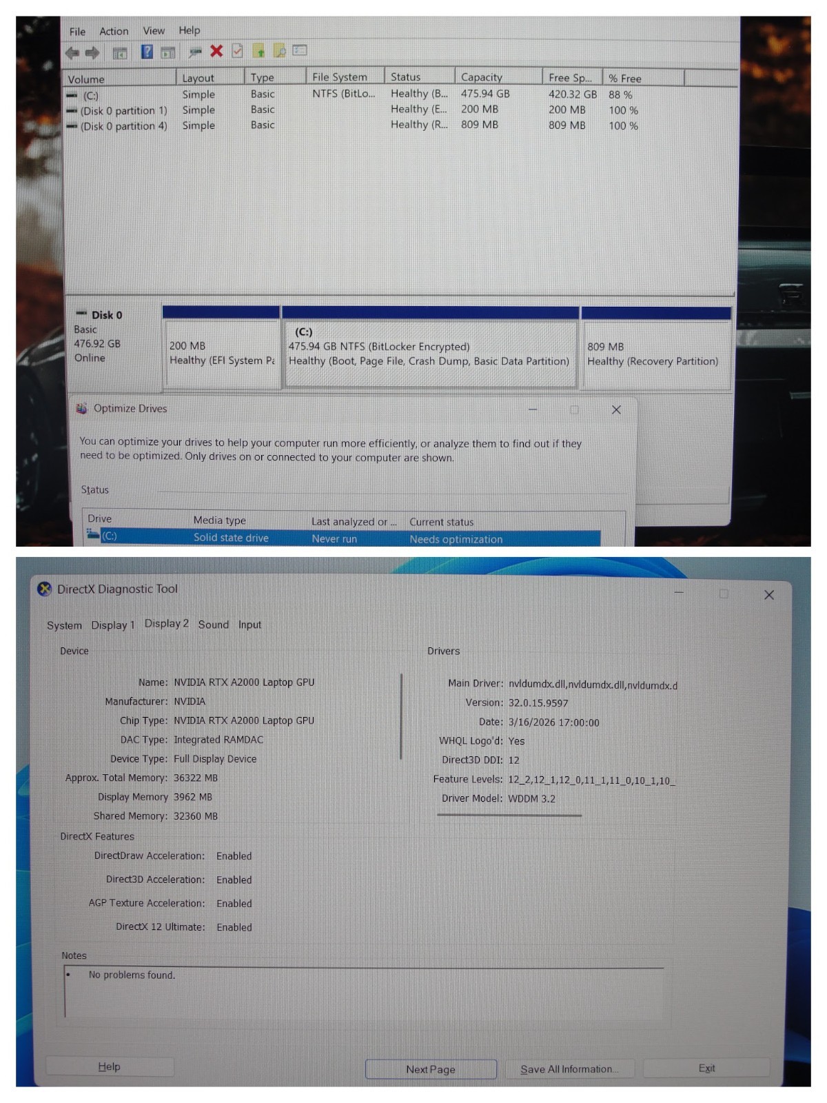 Dell Precision 7560 15.6″ FHD Xeon W-11955M 2.6GHz 64GB 512GB RTX A2000 4GB+PA