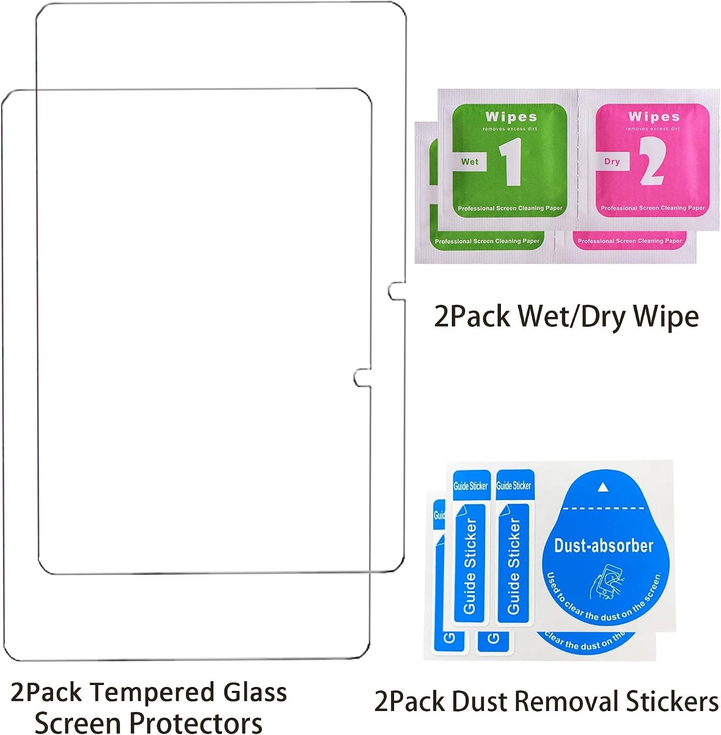 Screen Protector for Lenovo Chromebook Duet Gen 9 11 inch, Tempered Glass, Anti