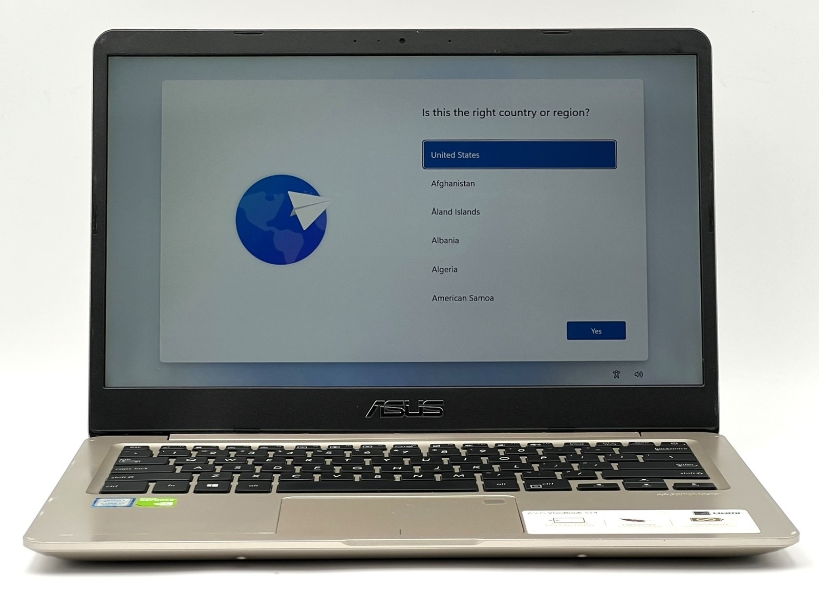 Asus NoteBook – FHD – i7 8550U – 8GB RAM – MX150 – 256GB SSD (S410UN-NS74)