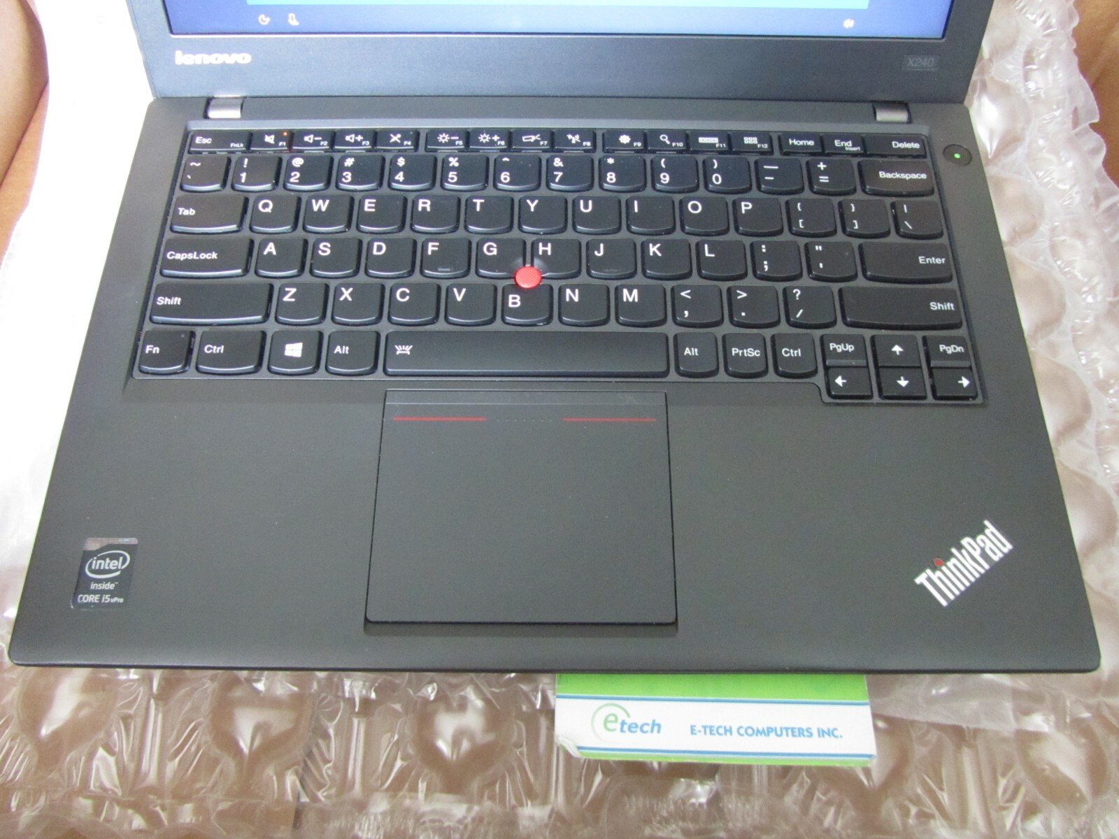 ThinkPad X240 i5-4300U 4GB 180GB SSD 12.5″ HD 1366×768 Win10, PN 20AMS2P10Q