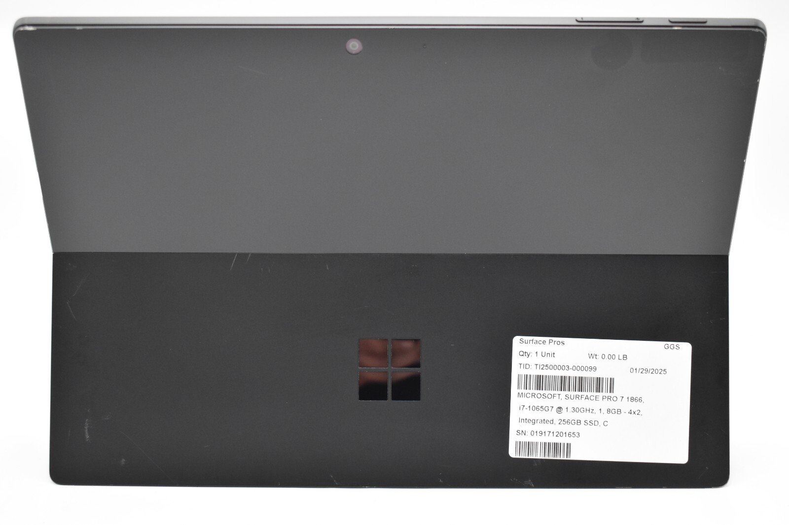 Microsoft SURFACE PRO 7 1866 i7-1065G7 @ 1.30GHz 8GB RAM 256GB SSD WIN11 *READ