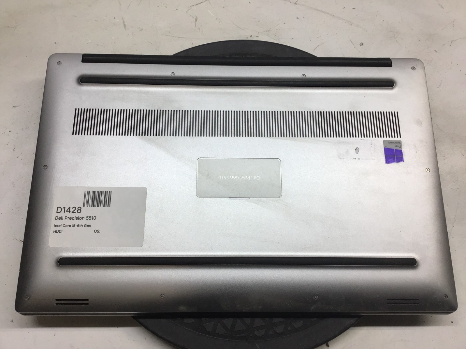 Dell Precision 5510 Intel Core i5-6th Gen NO HDD