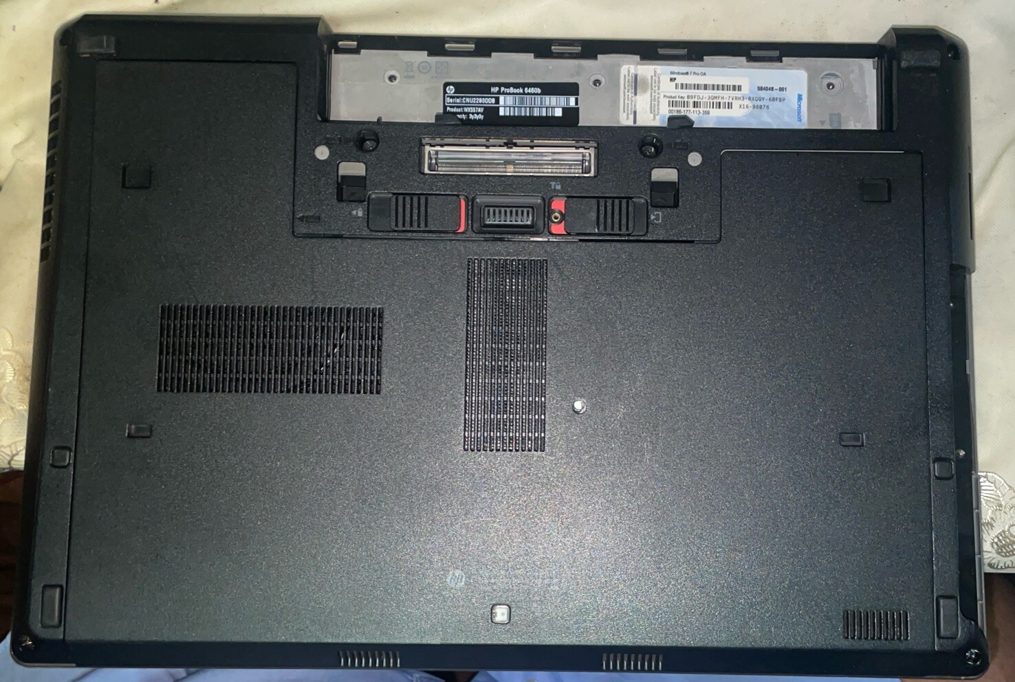 HP ProBook 6460b / Intel Core i3-2350M CPU 2.30GHz