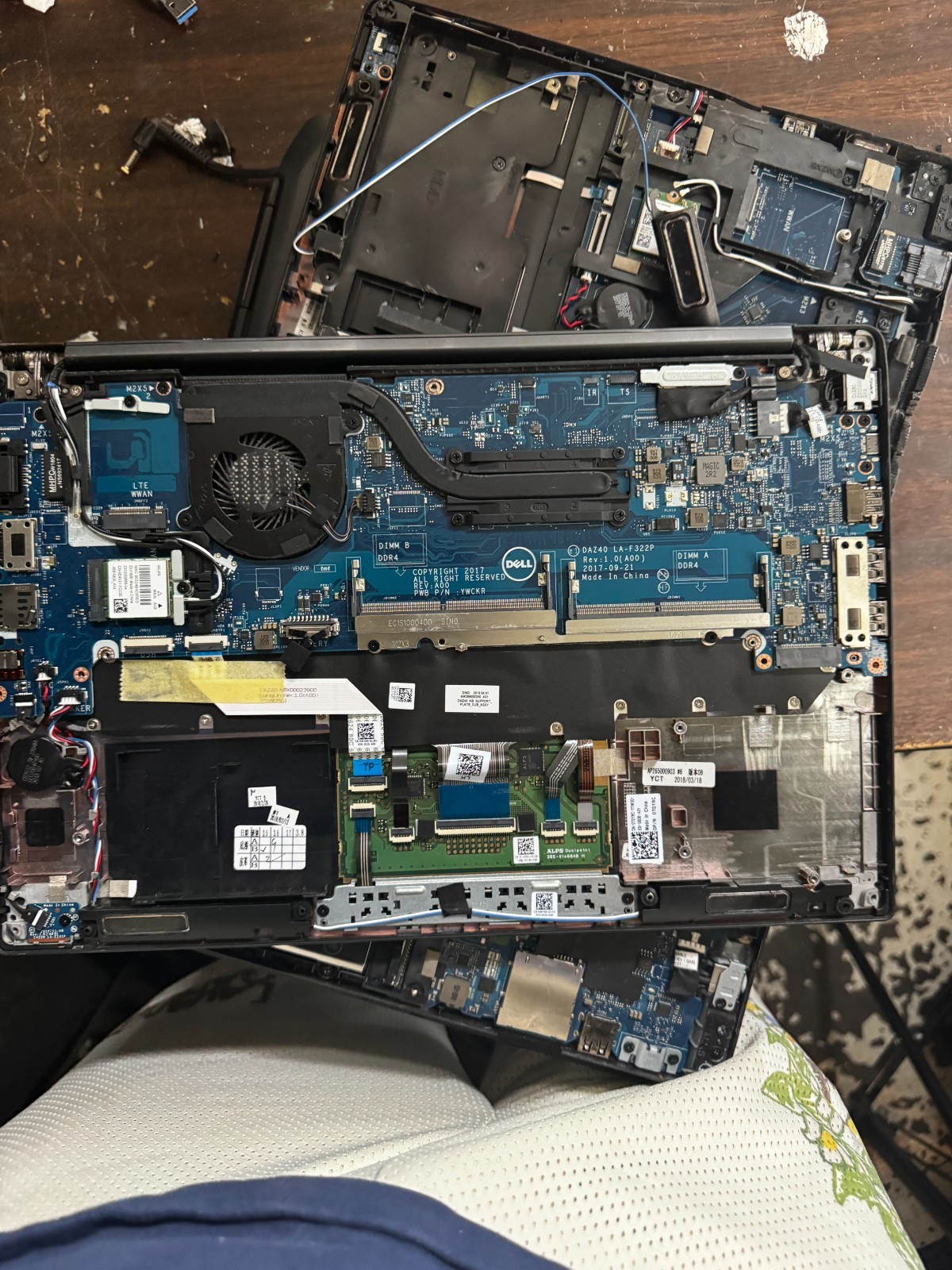 Dell Latitude 7490 Core I5 7th Gen Laptop for Parts/Repair #5784