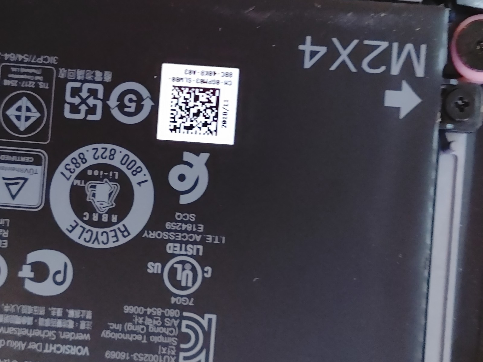 Dell XPS 9570 Core i7-8750H@2.20GHz, 8GB RAM , NO SSD , FOR PARTS/ REPAIR