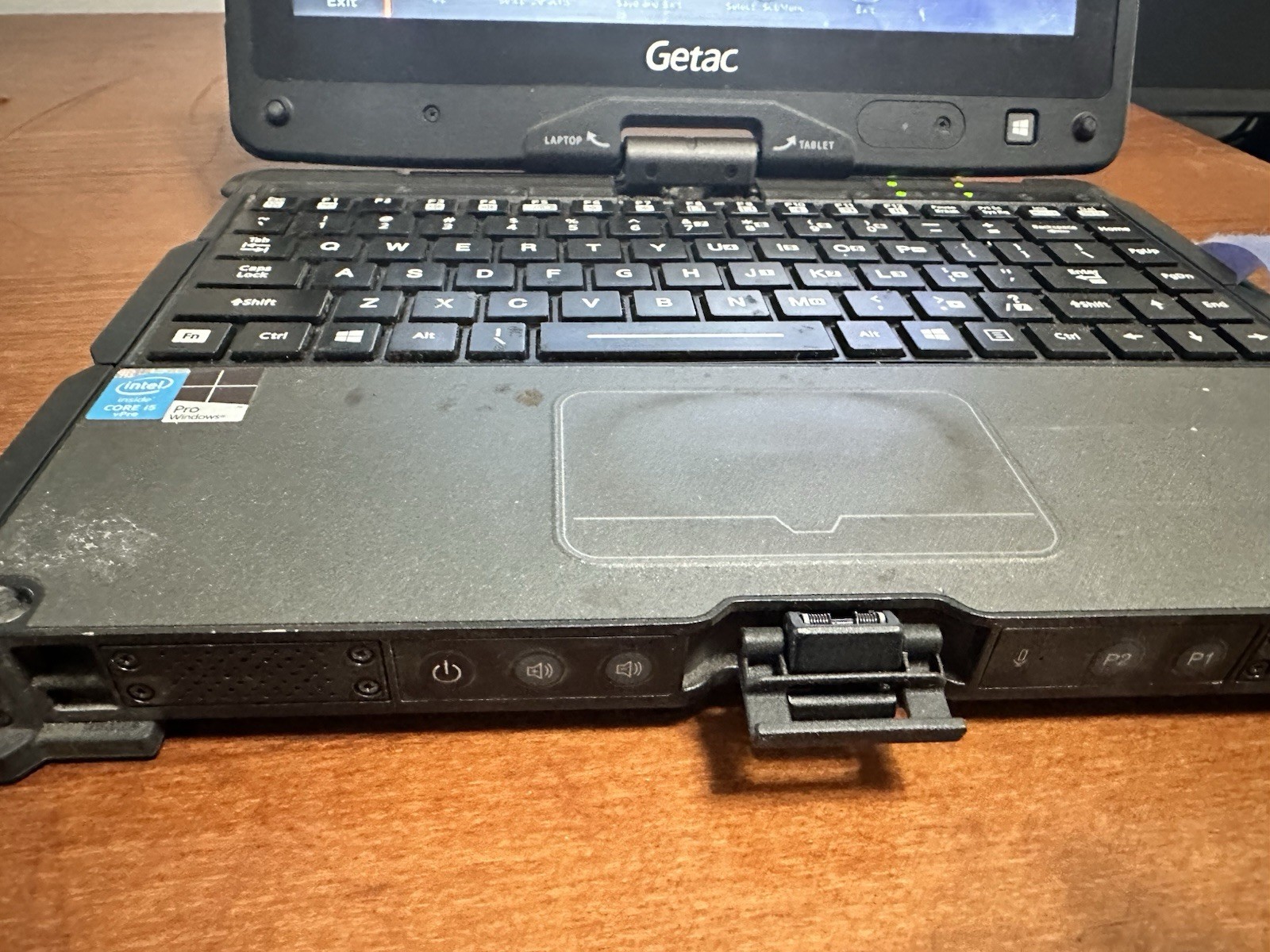 Getac V110G2 Rugged Laptop i5-5300U 8GB NO HDD / NO CHARGER MISSING PARTS AS IS