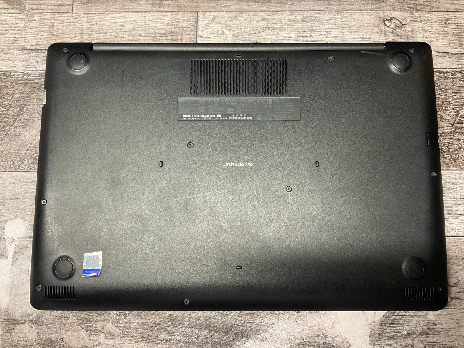 Dell Latitude 3590 / Intel Core i5 8th Gen / BIOS Unlocked / Parts Repair / J6