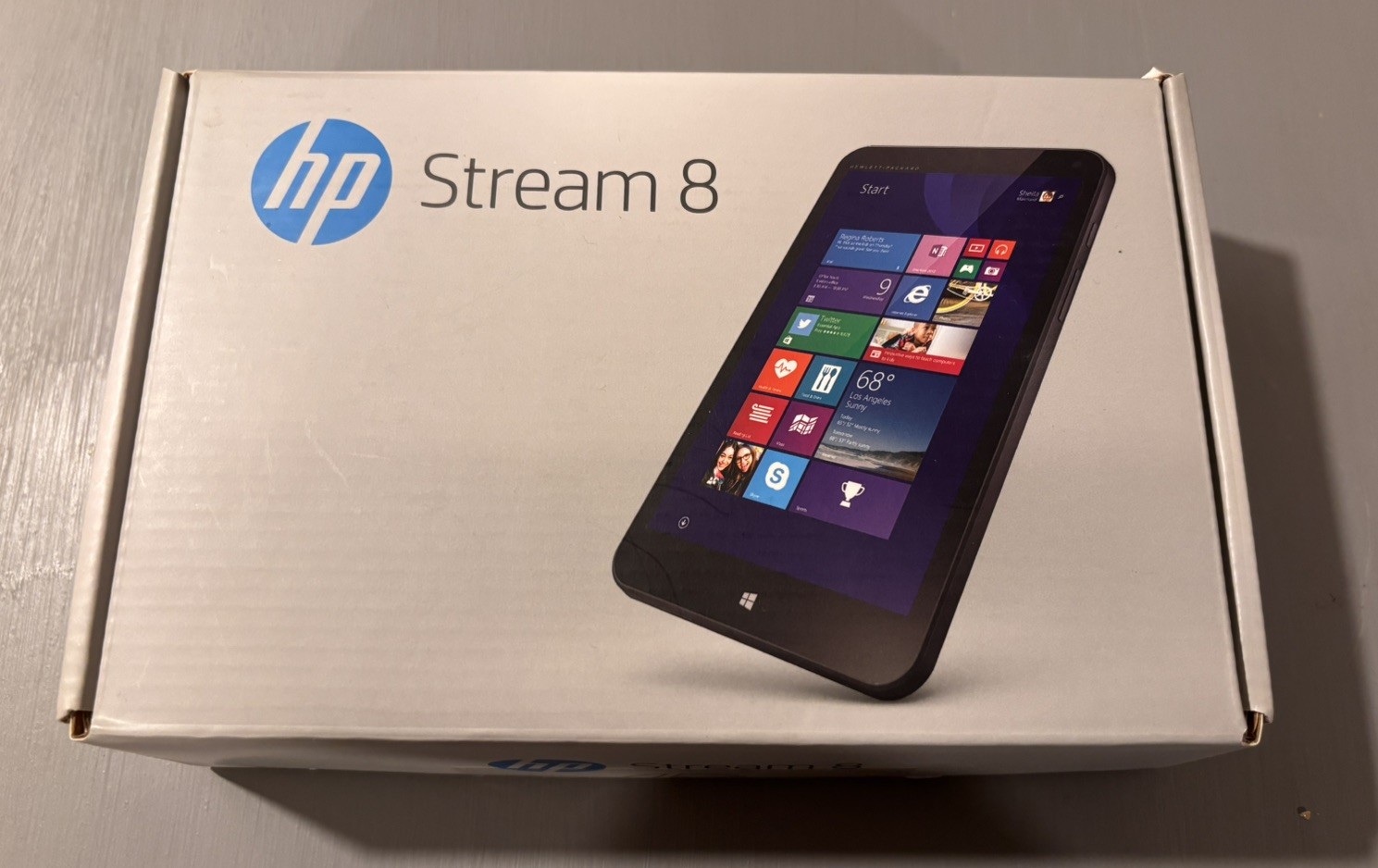 HP Stream 8 Windows Tablet 5909 32GB Of Storage Black Bluetooth