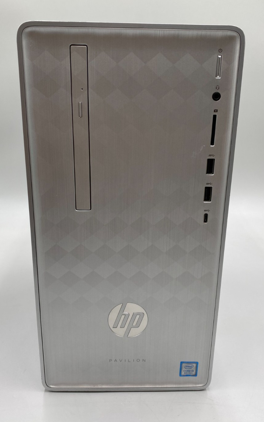 HP PAVILION DESKTOP i3-8100 3.6GHz 1.128TB SSD 8GB DDR4 Good Condition