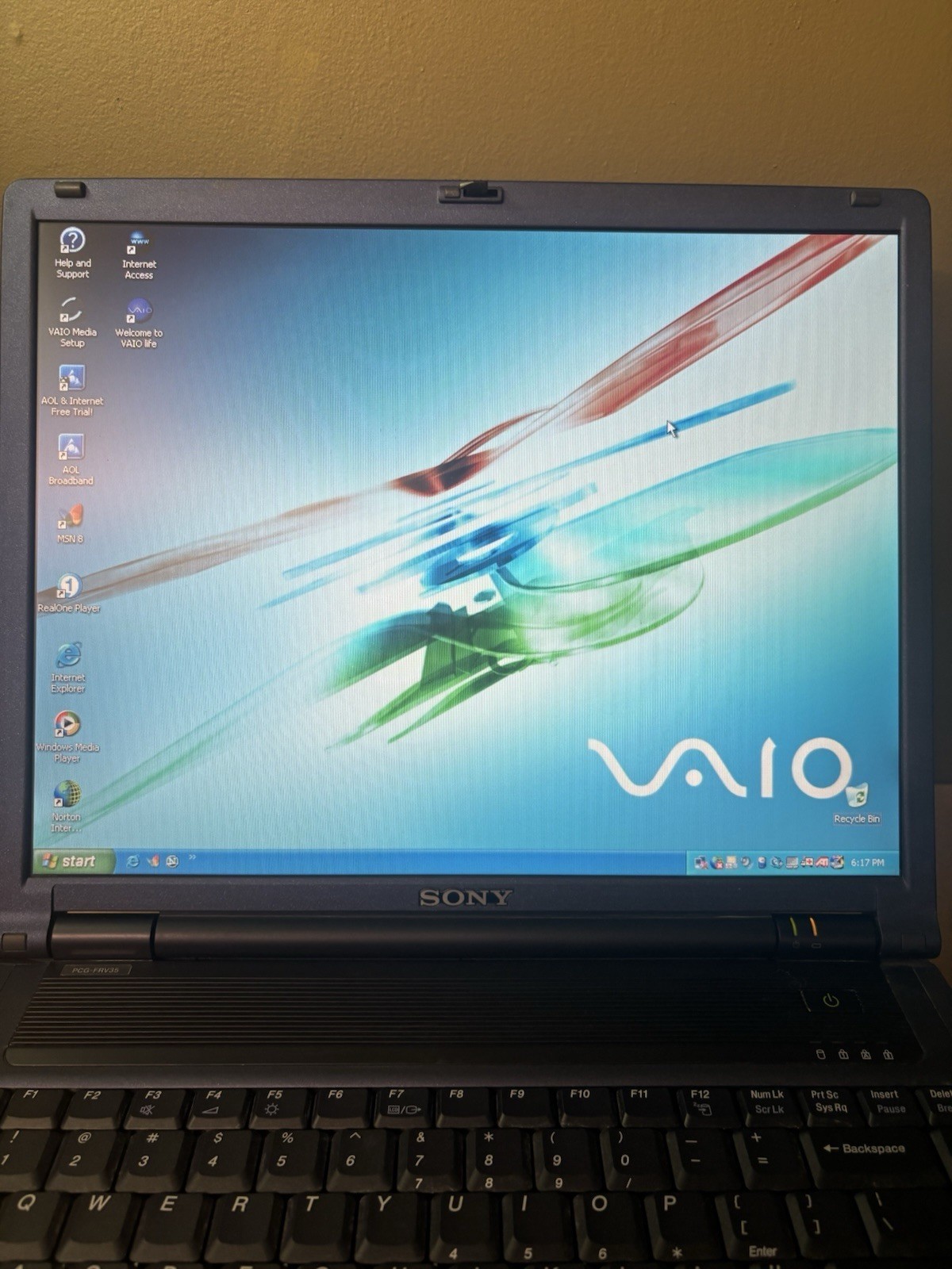 Sony VAIO Laptop PCG-9L1L | Vintage Tested, Fully Working, Includes Power Cord