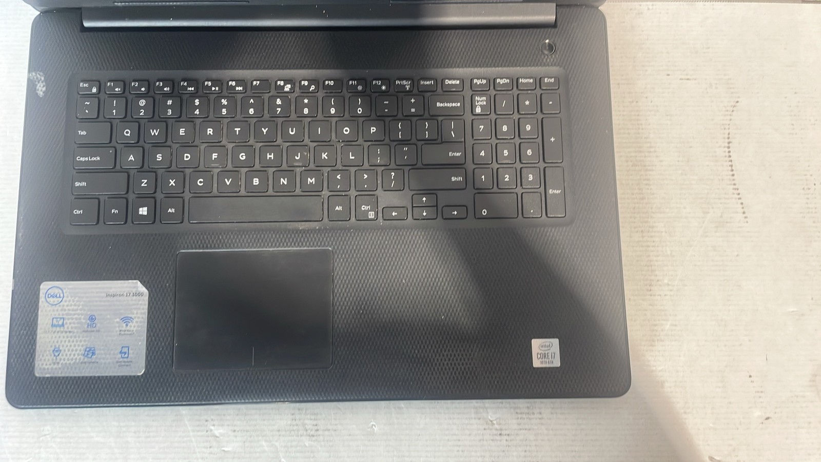 Dell Inspiron 3793 P35E007 Intel Core i7 2020 SN 7GJRT43 17.3″ Laptop