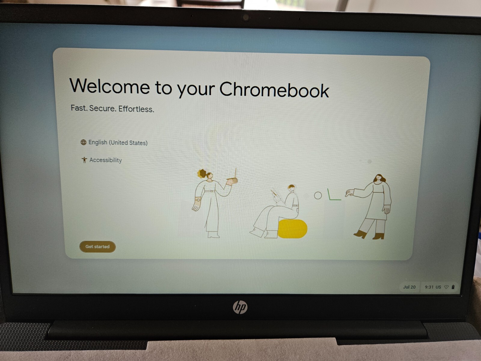 HP Chromebook laptop 14a-nf0000nr (9P988UA) Intel N-series 4 GB 64 GB