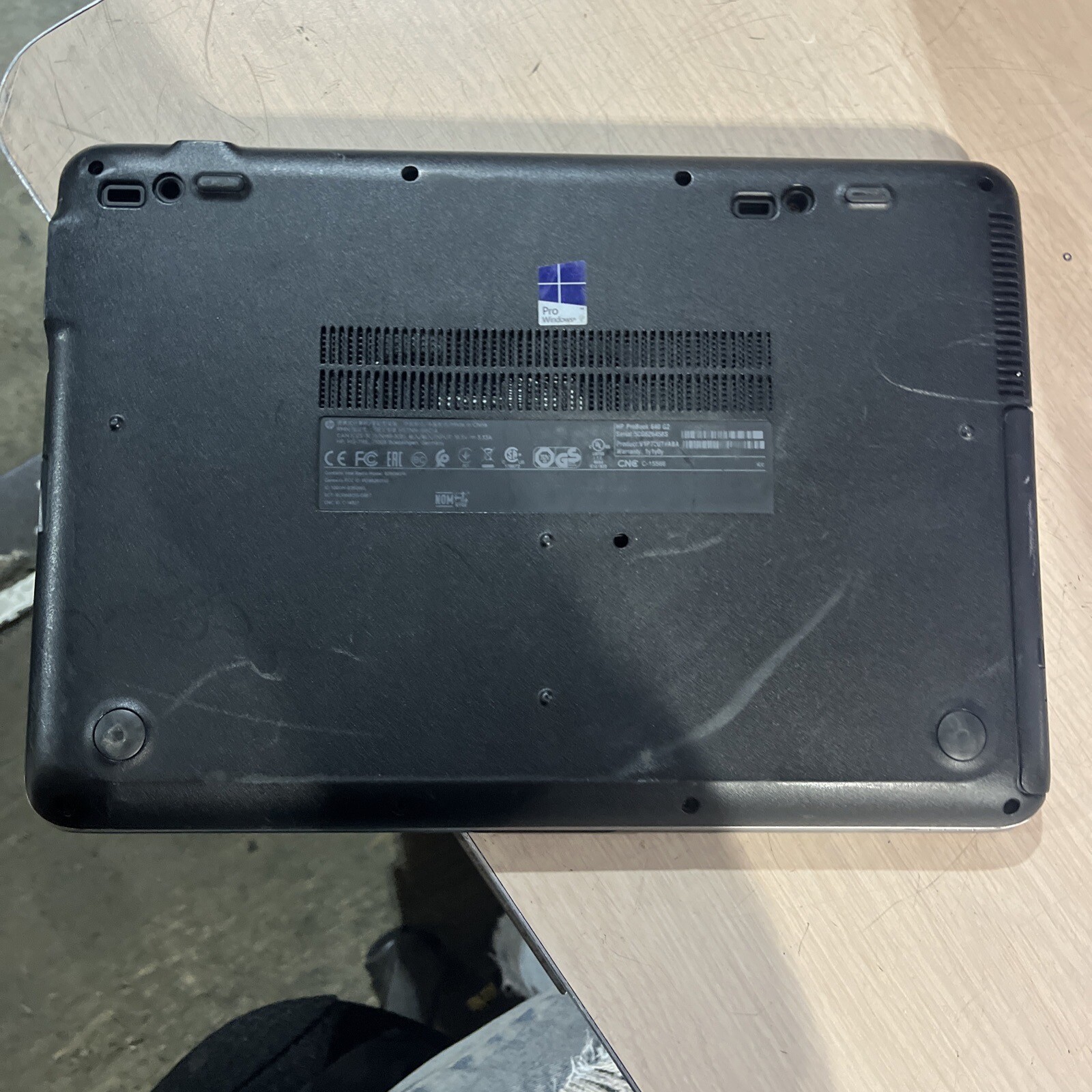 HP PROBOOK 640 G3 INTEL CORE I7-7600U 2.80GHZ 8GB RAM NO HD :