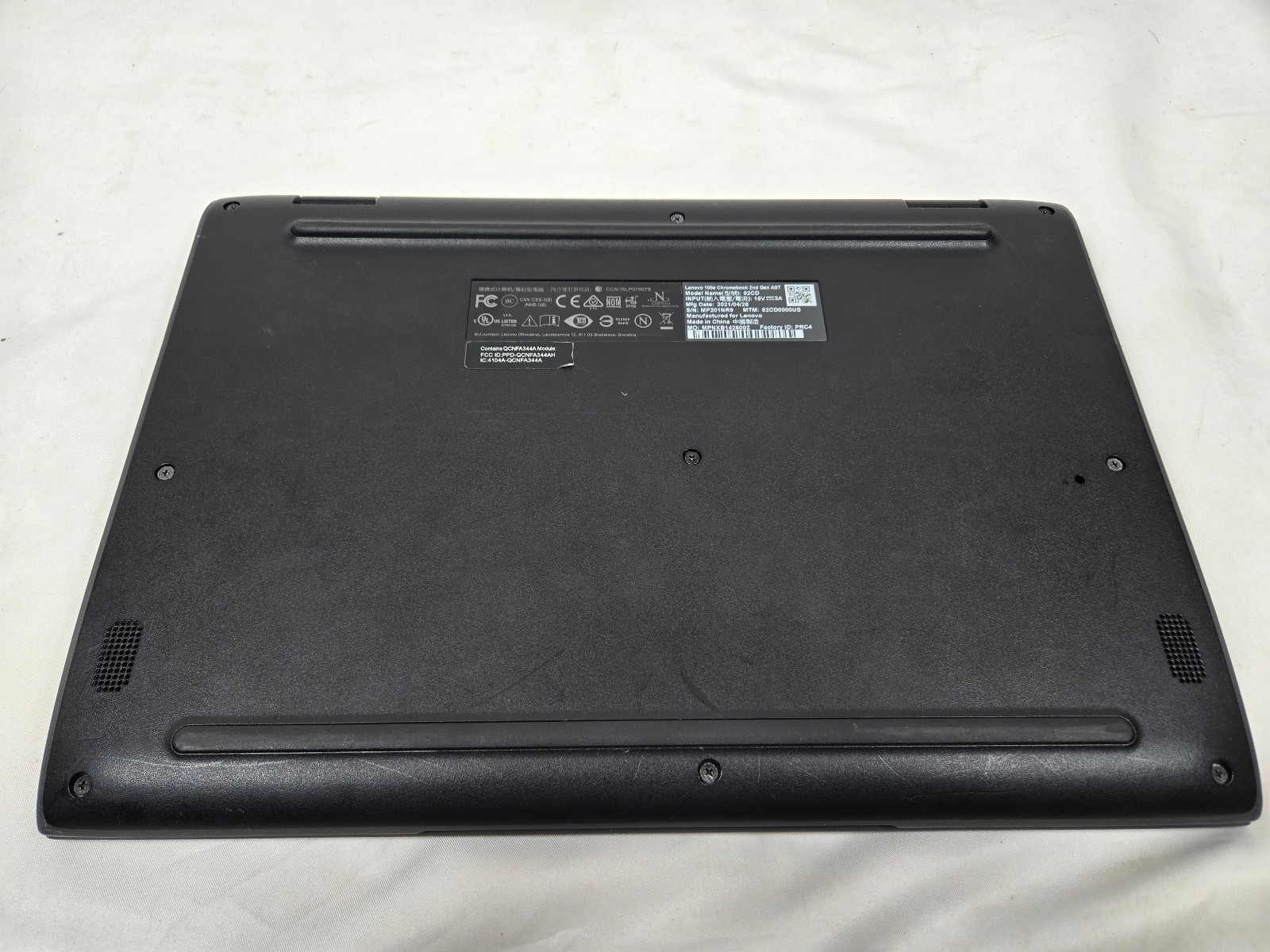 Lenovo Chromebook 100e 2nd Gen AST AMD-A4 4GB RAM 32GB eMMC *Read*