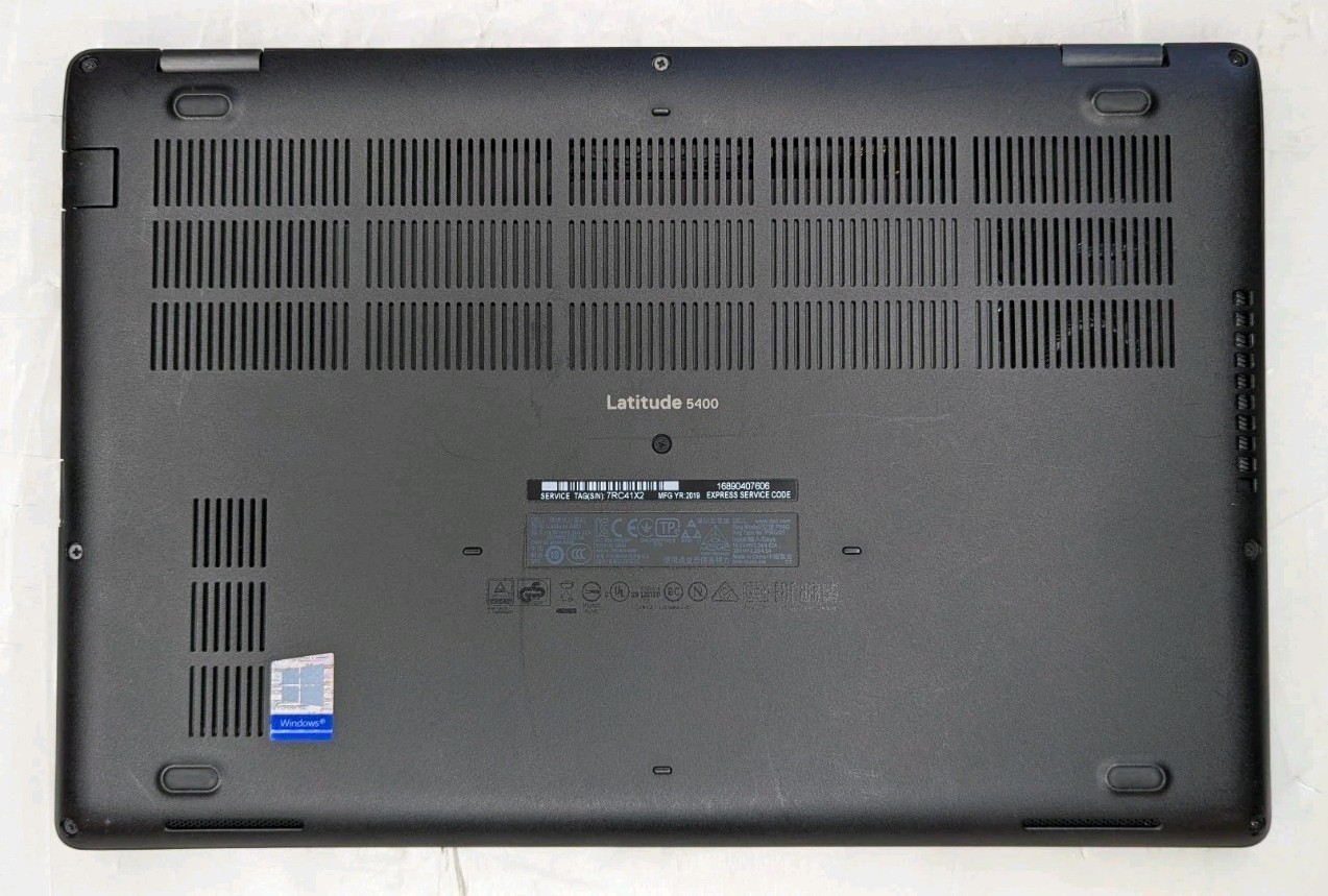 Dell Latitude 5400 14″ Touchscreen i5-8265U 1.6GHz 12GB RAM 256GB SSD Win 11 Pro