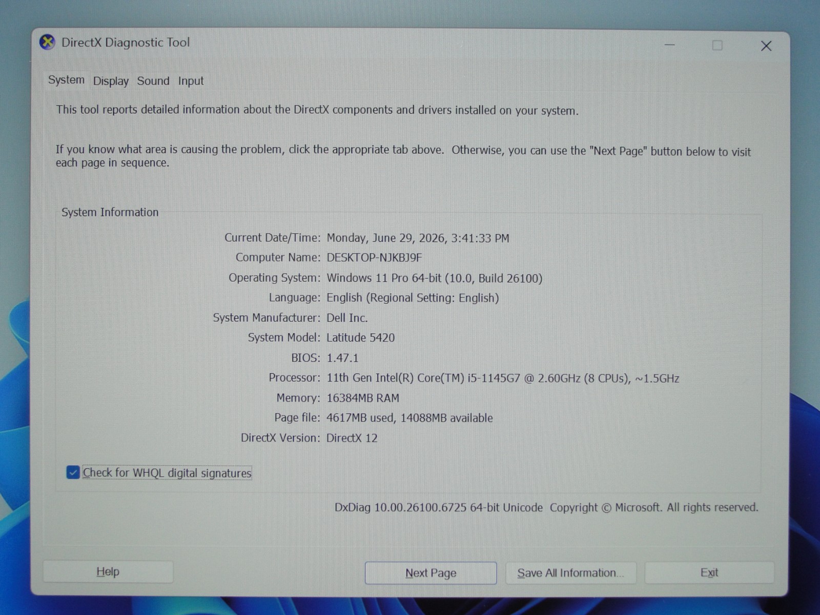 Dell Latitude 5420 14″ FHD Core i5-1145G7 2.6GHz 16GB 512G SSD Win11Pro +Charger