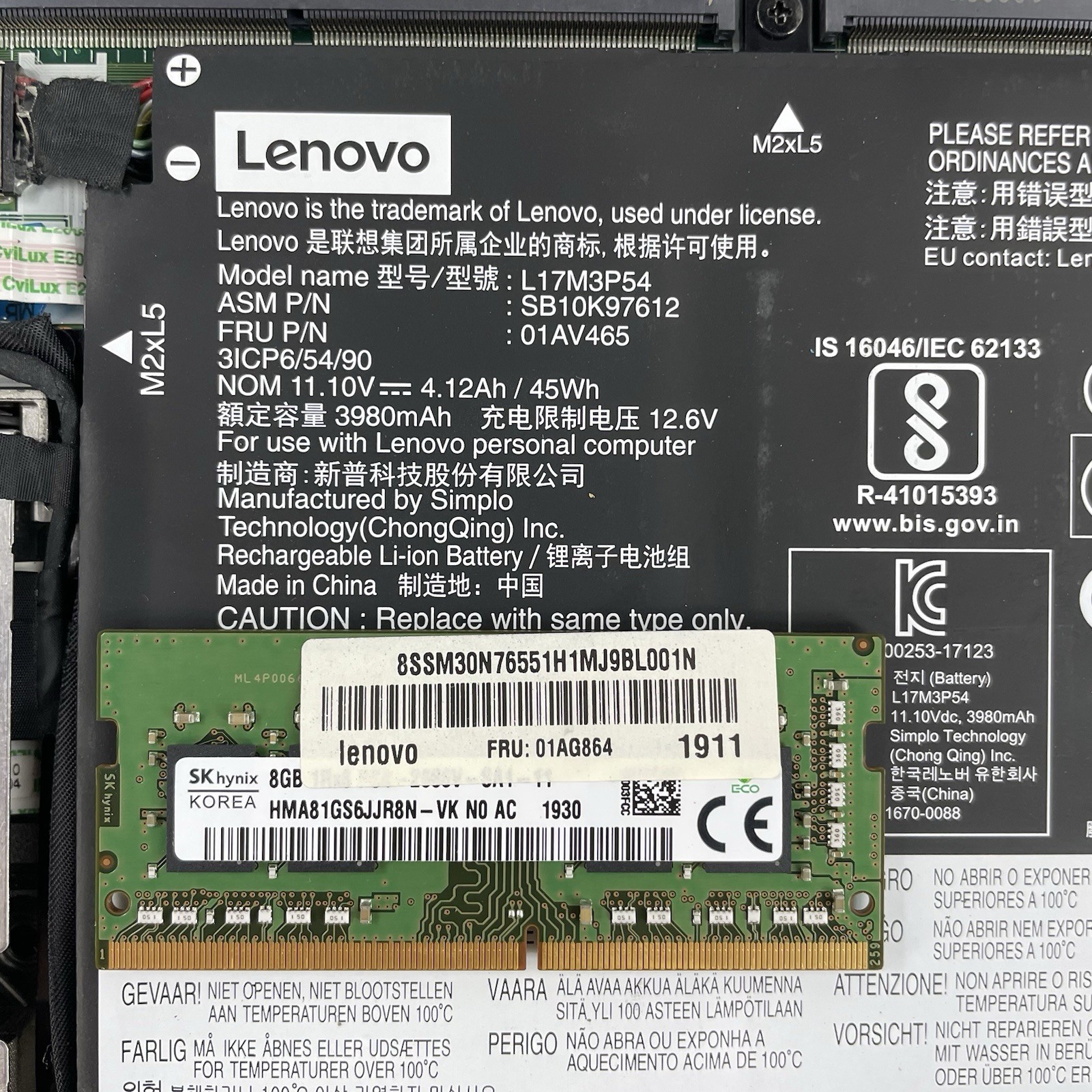 Lenovo ThinkPad L490 14″ i5-8250U 1.60 GHz 8 GB RAM No SSD/OS – Bad Corner