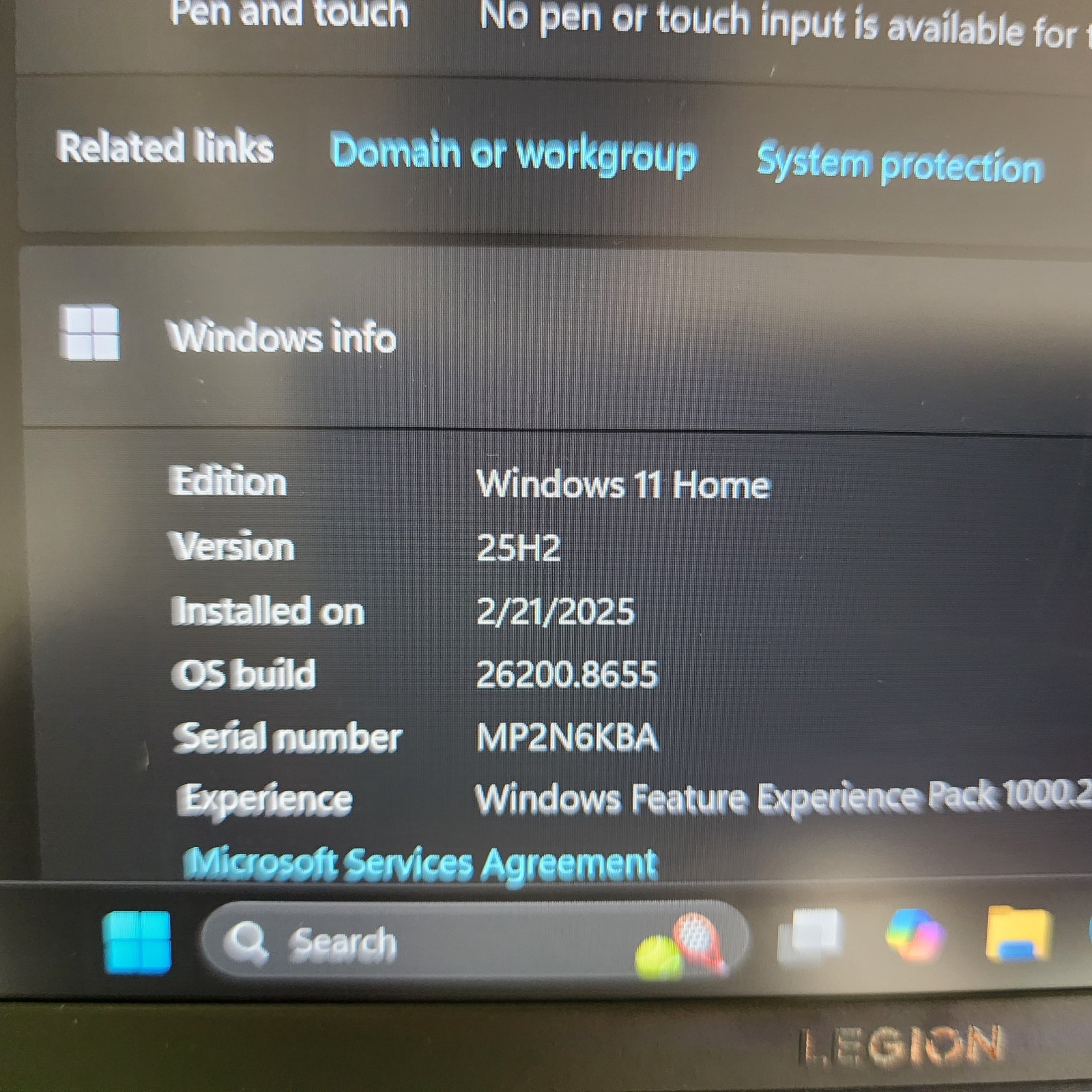 *MINT* Lenovo Legion 7 16IRX9 16″ i7-14700HX 16GB 1TB SSD RTX 4060 Laptop