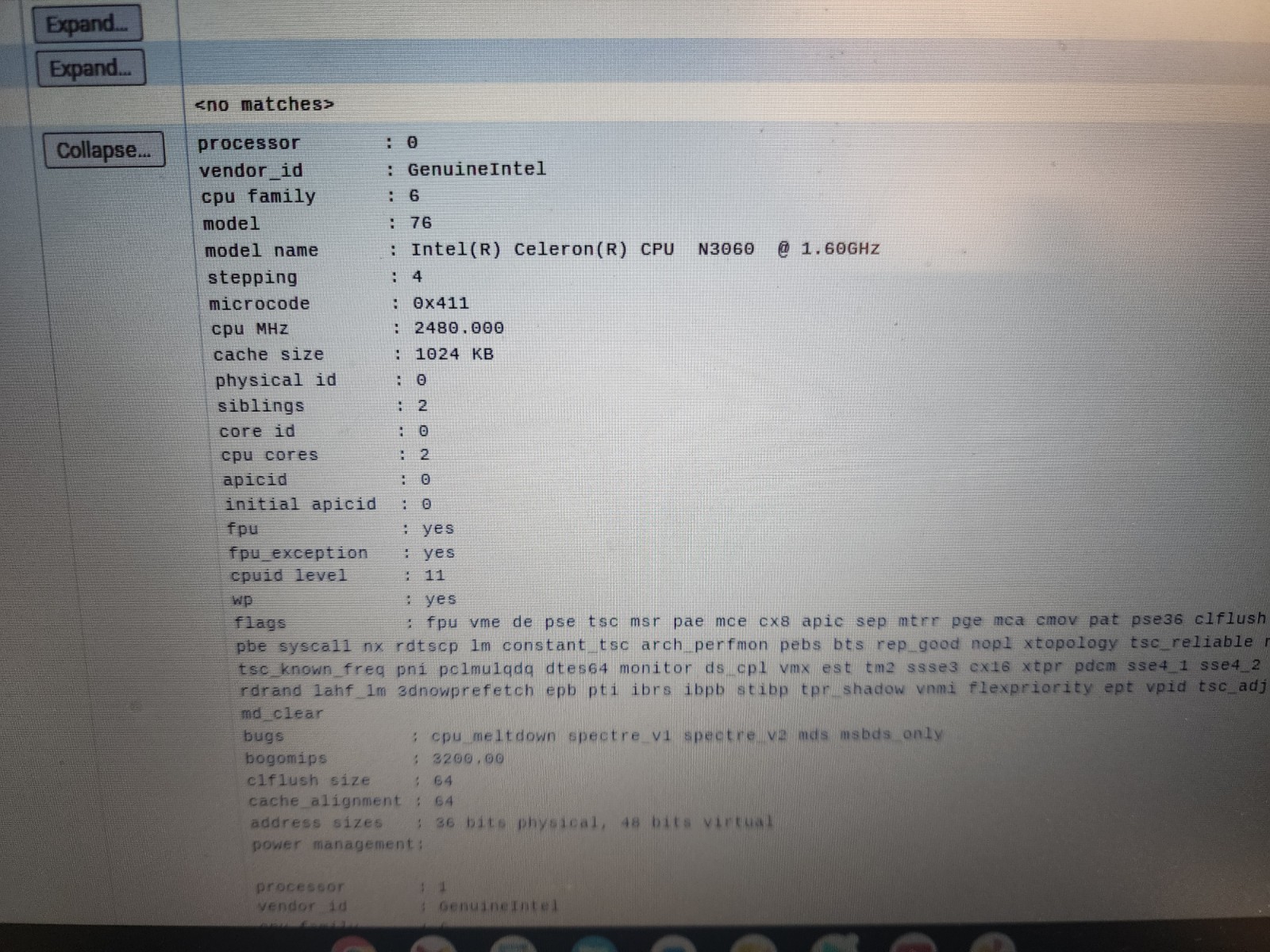 Acer ChromeBook CB3-532-N15Q9 15″ Intel Celeron N3060, 16Gb eMMC, 2GB RAM