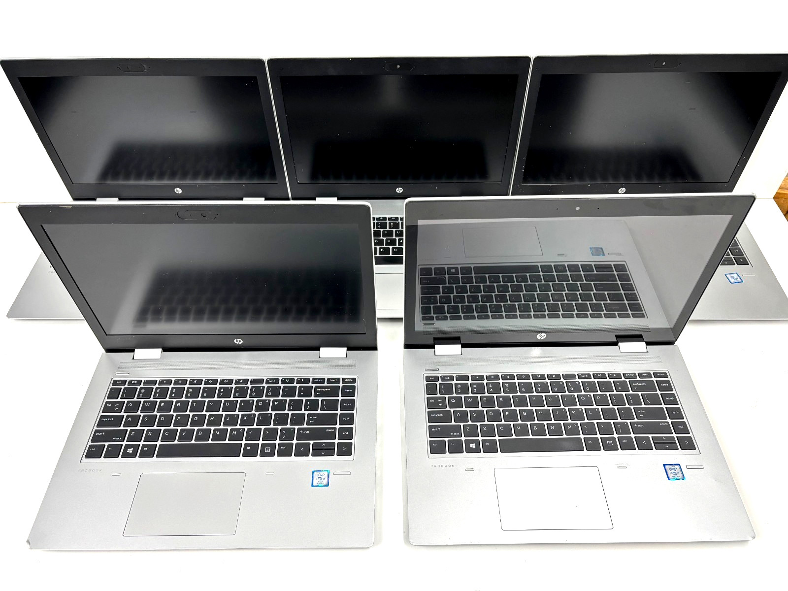 Lot (5) HP Probook 640 G5 Core i5-8350U 1.70GHz No HDD No RAM No BATTERY PARTS