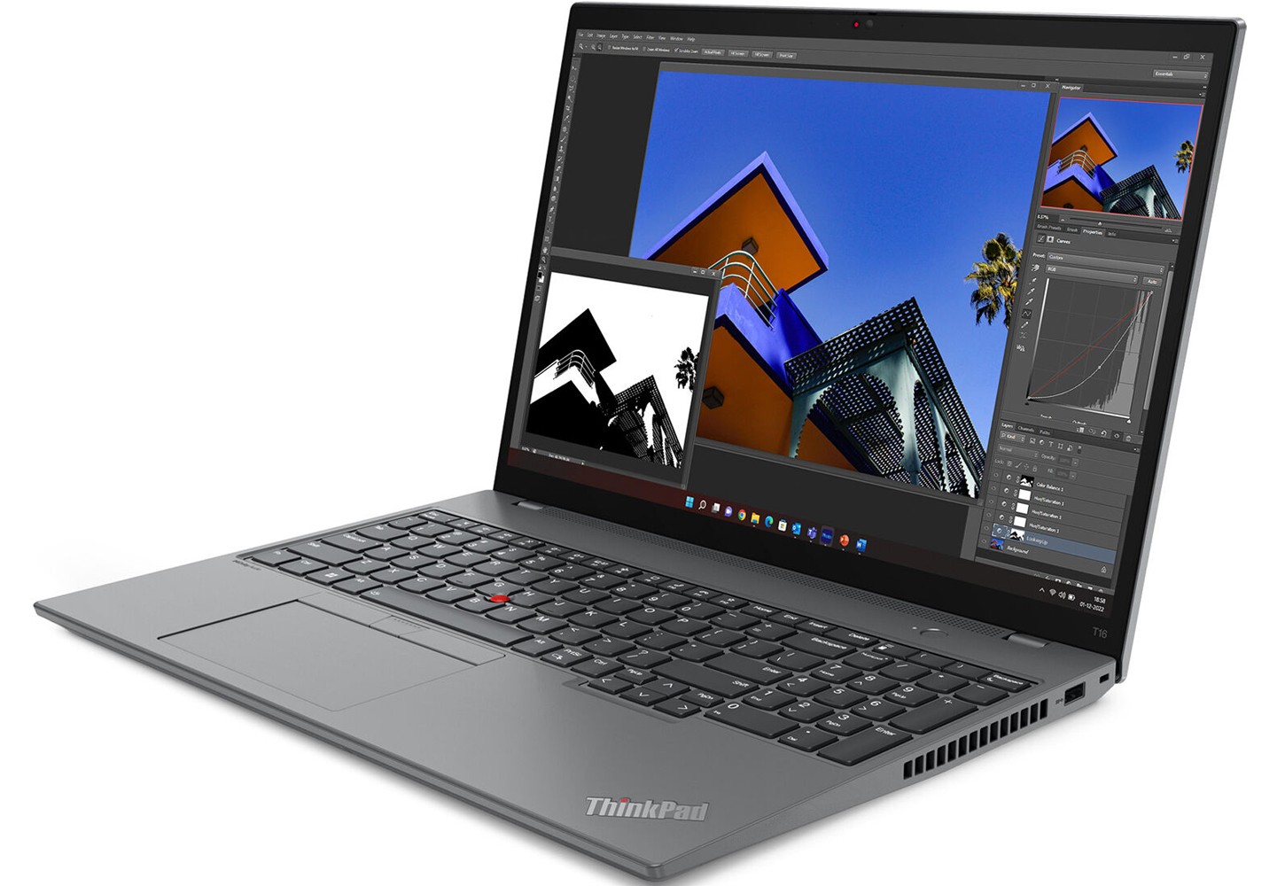 Lenovo T16 Gen2 21HH001MUS 16″ IPS Touch Laptop i7-1355U 1.70GHz 16GB 512GB W11P