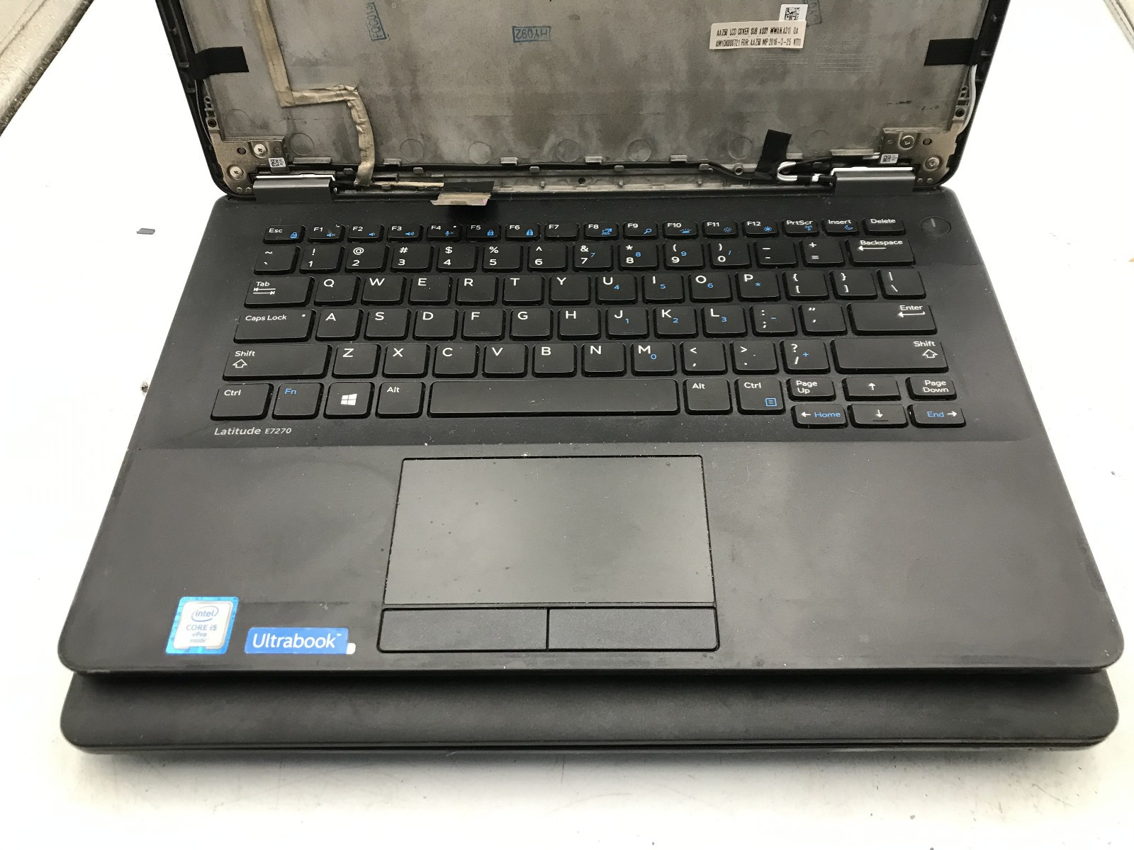 DELL LATITUDE E7270 – LOT OF 2 -FOR PARTS/REPAIR- INTEL I5 6TH GEN – NO RAM – BB