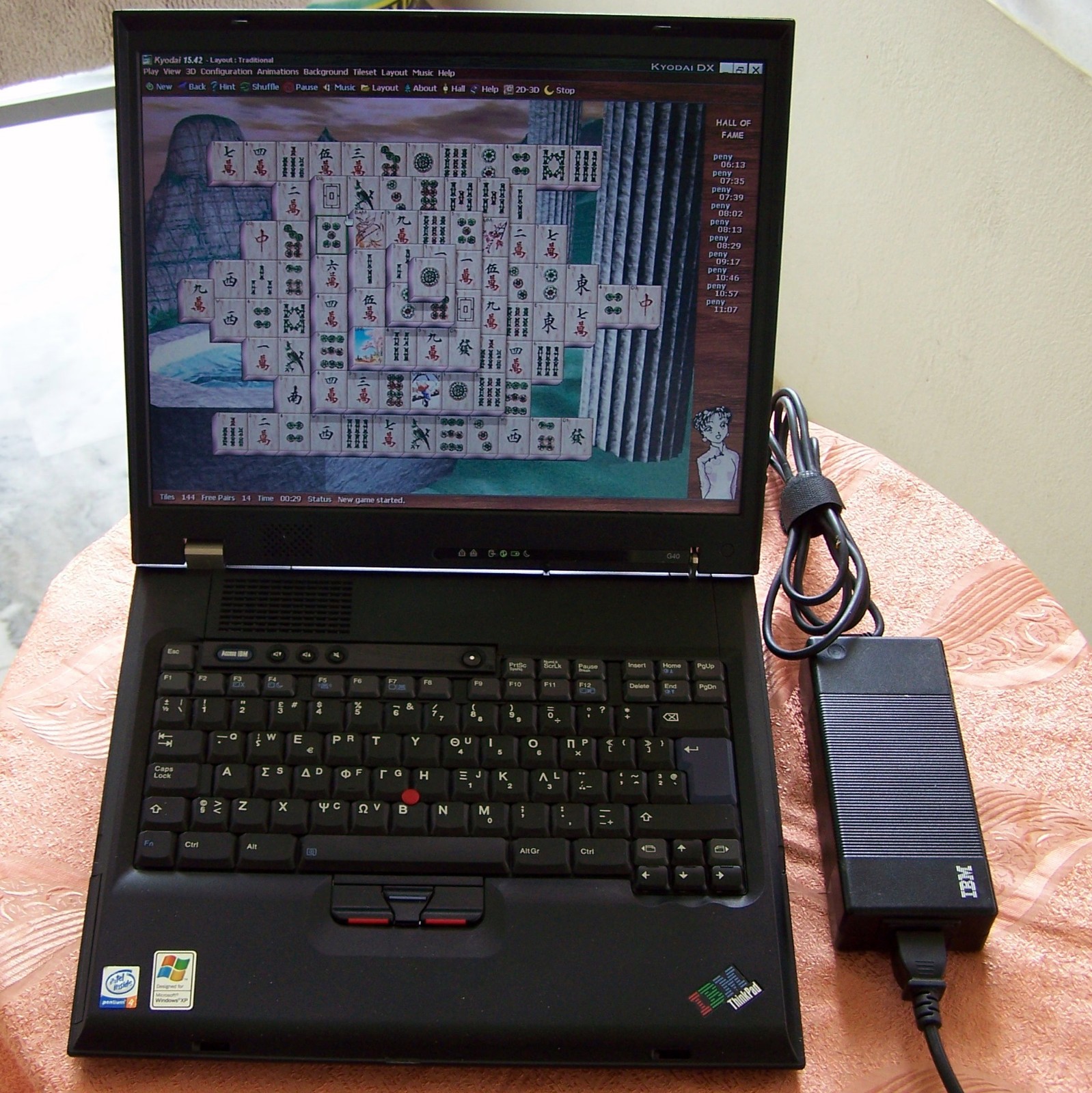 Rare IBM Laptop G-40 Type 2388 Intel-P4 3.0GHz 504MB 60GB Parallel Floppy (x a t