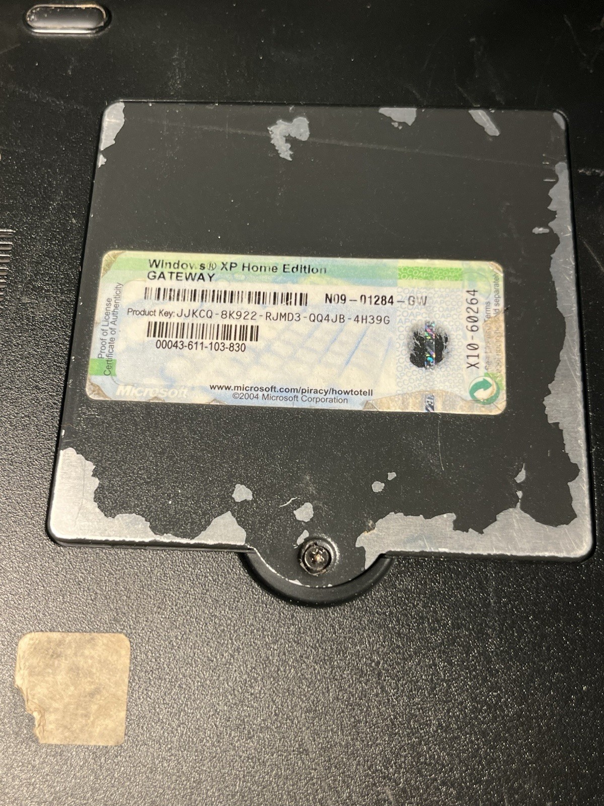 Gateway 7426GX Laptop AMD Athlon 64 3700+ 1GB RAM 100GB HDD Windows XP
