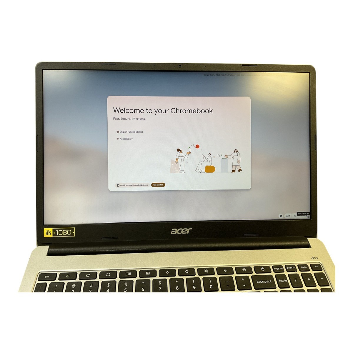 ACER CB315-4H SERIES MODEL N21Q9/ 4GB/32GB/INTEL CELERON 1.1GHZ/CHRO (MP3072430)