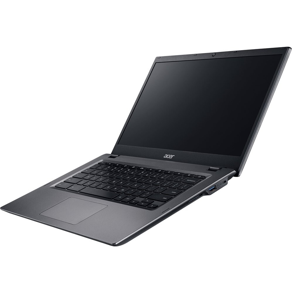 Acer for Work 14″ Chromebook Intel Celeron 4GB Memory 16GB eMMC Black Silver