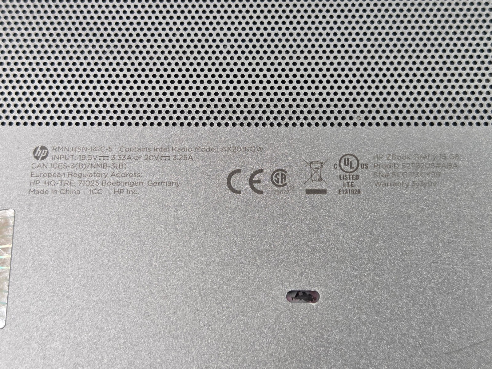 Hp ZBook Firefly 15 G8 15.6″ 1TB SSD 32GB RAM Intel Core i7-1185G7 Laptop