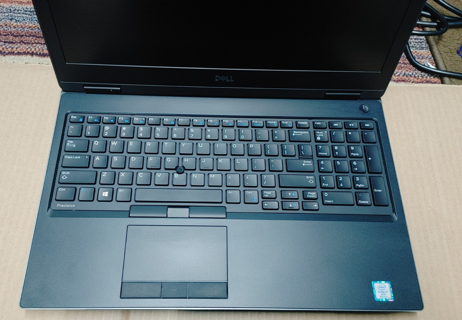 Dell Precision 7530 Intel i7-8850H 6-core + NVIDIA P1000 32GB RAM 512GB SSD W11p