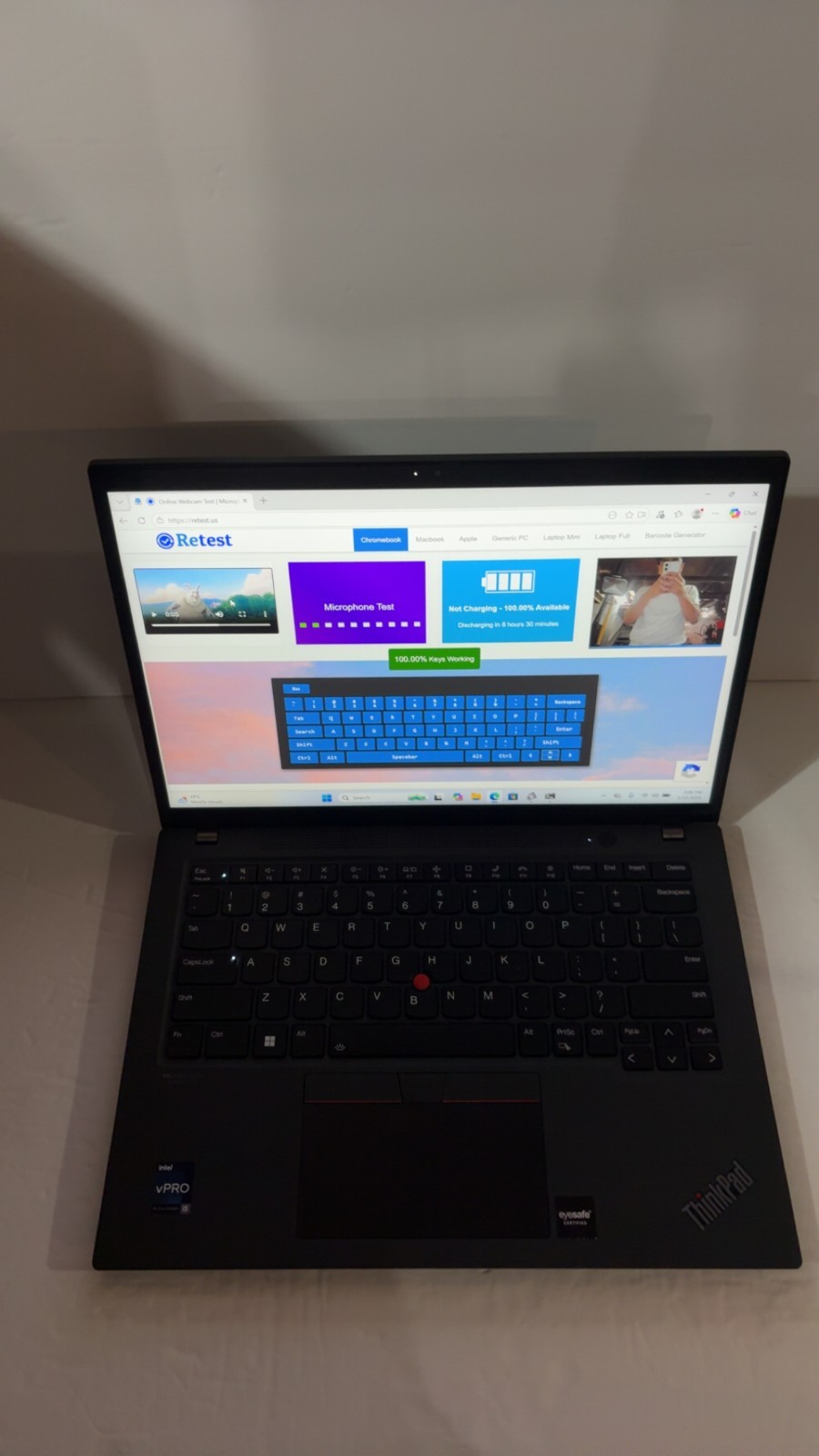 Lenovo ThinkPad T14s Gen 3 i5-1245U 16GB 512GB SSD 14″ Win 11 Pro AC