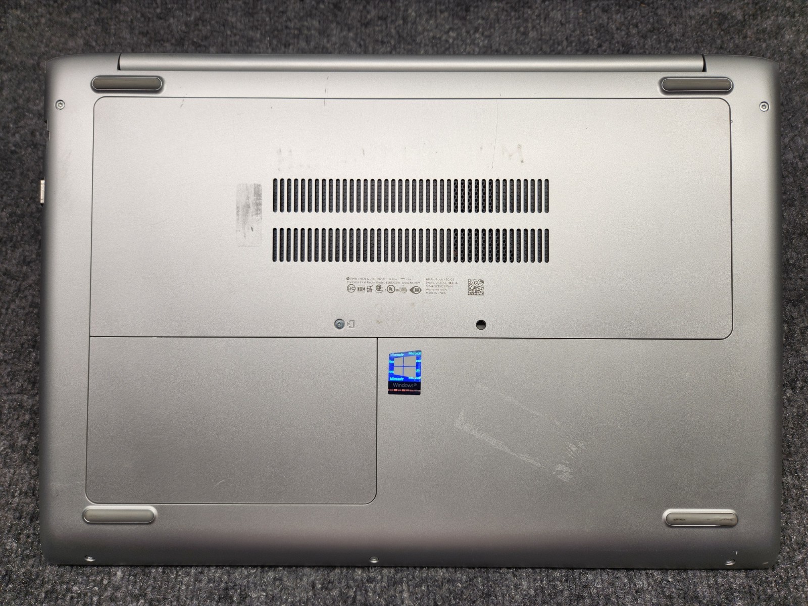 HP ProBook 450 G5 15.6″ Laptop Intel Core i5-8250U 1.60GHz 8GB RAM 256GB SSD