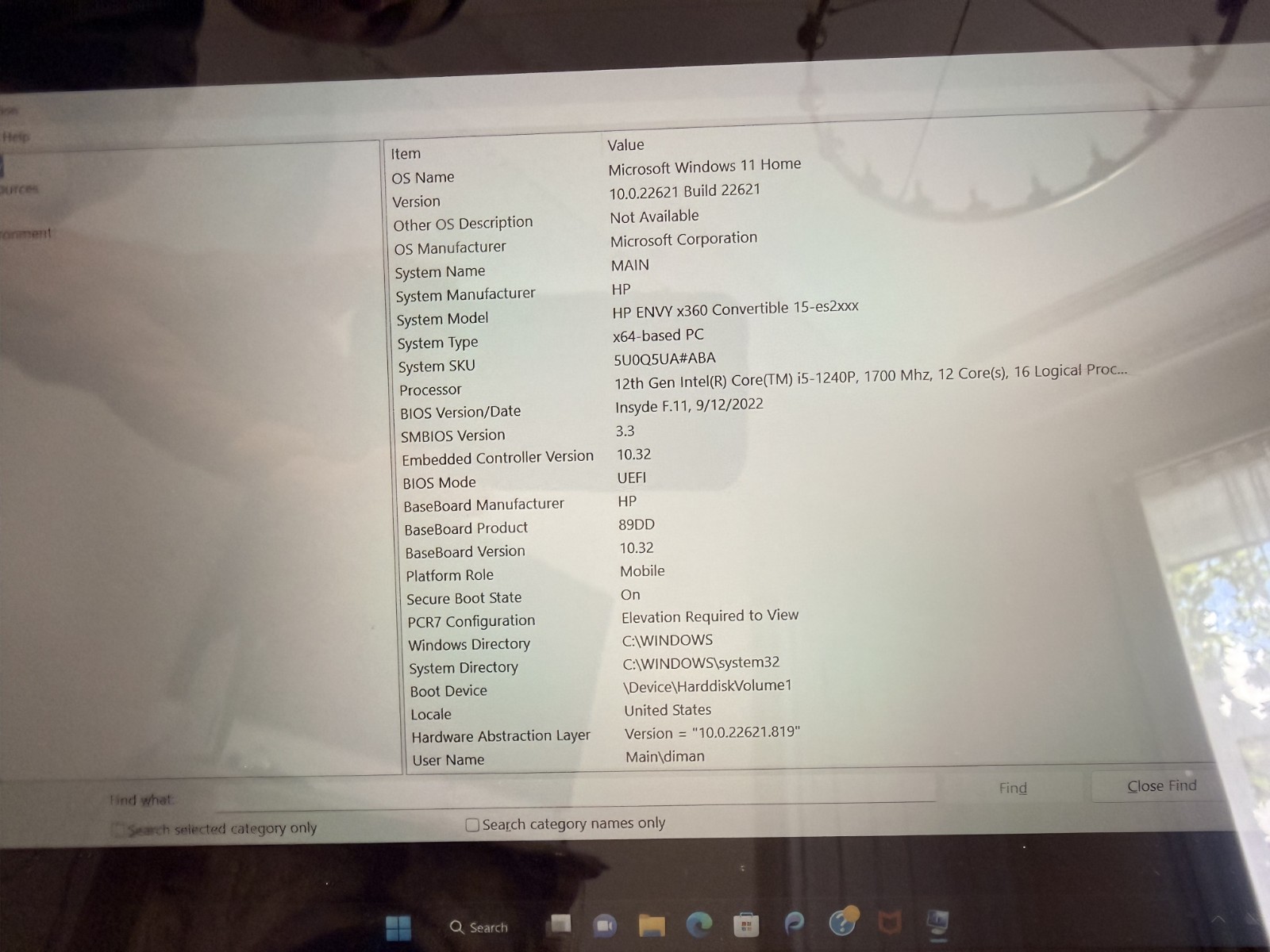 HP Envy x360 Convertible 15-es i5-1240P 32GB RAM 512GB SSD