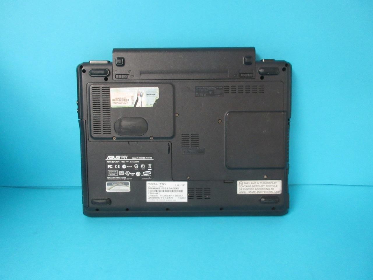 ASUS F6V Laptop DUO P8600 13.3″ WXGA 320GB 4GB Memory