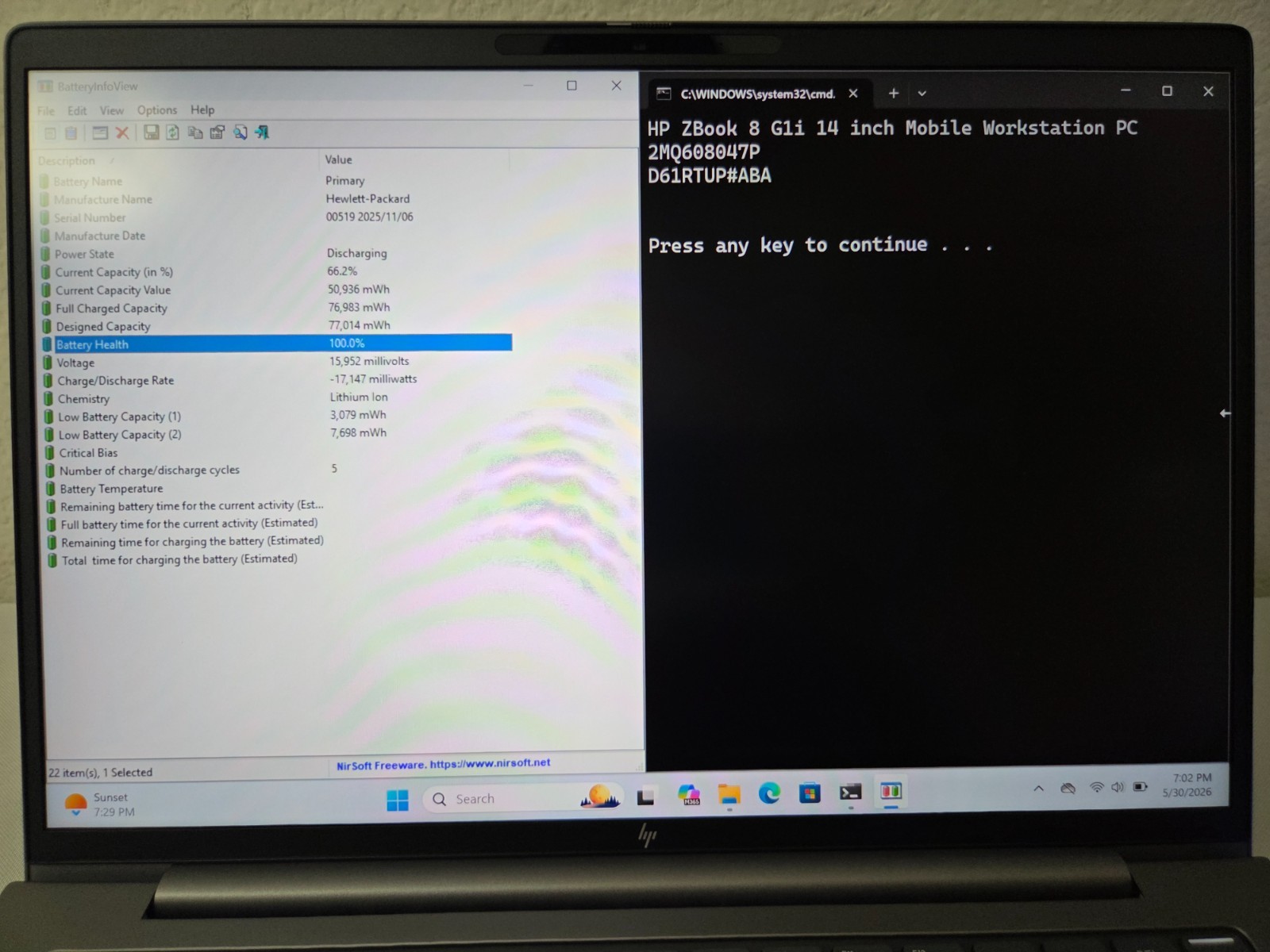 HP ZBook 8 G1i 14″ – Ultra 7 265H, 32GB RAM, 512GB SSD, NVIDIA RTX 500, WARRANTY