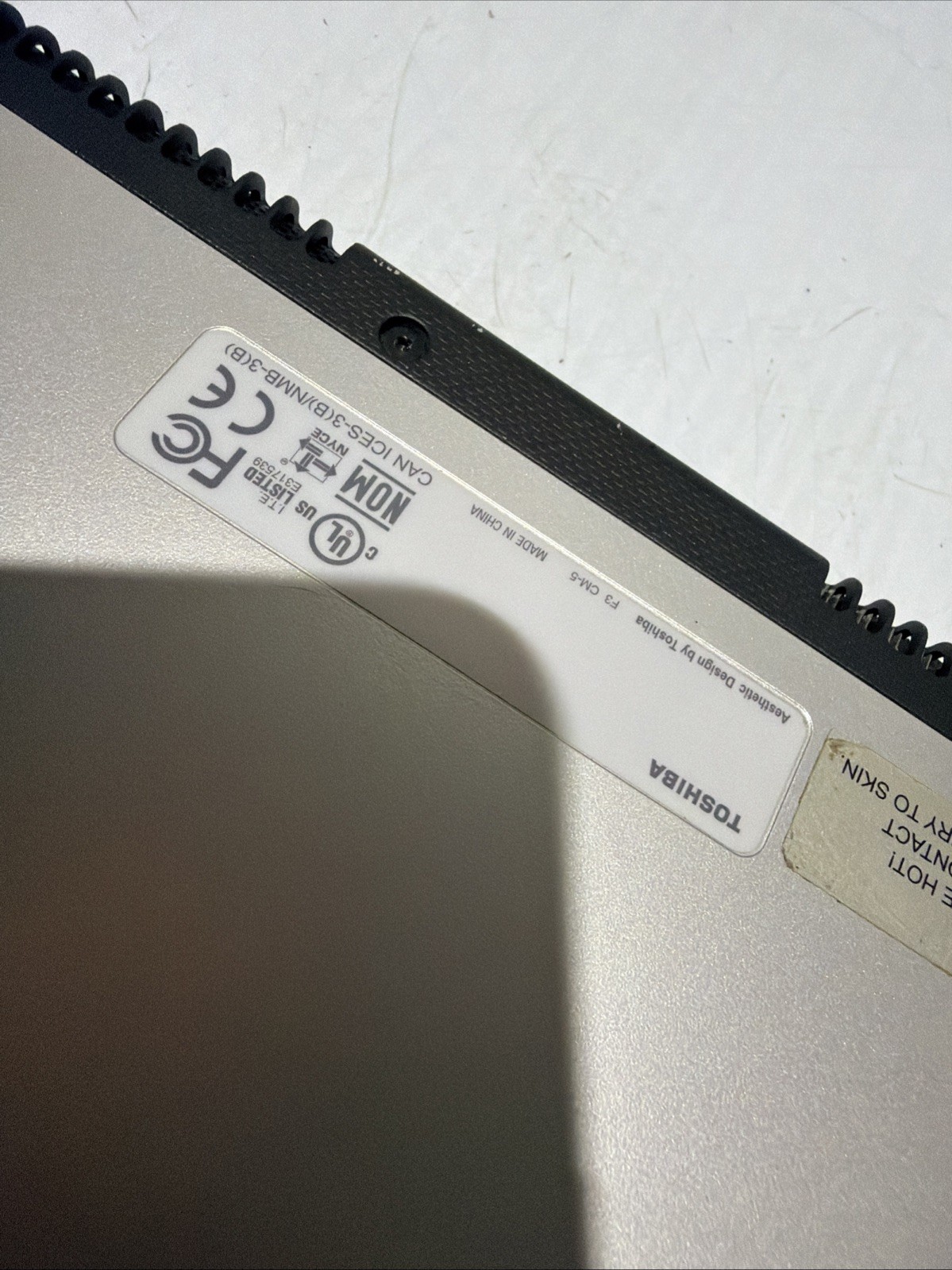Toshiba Satellite 15″ Laptop i5 4th Gen 4gb Ram No Drives Bios Lock / Password