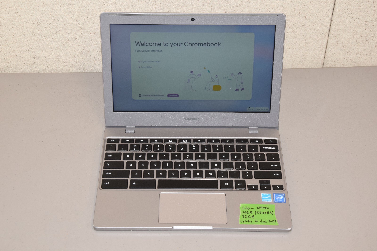 Samsung Chromebook 4 XE310XBA 11.6″ intel Celeron N4000 4GB RAM 32GB SSD