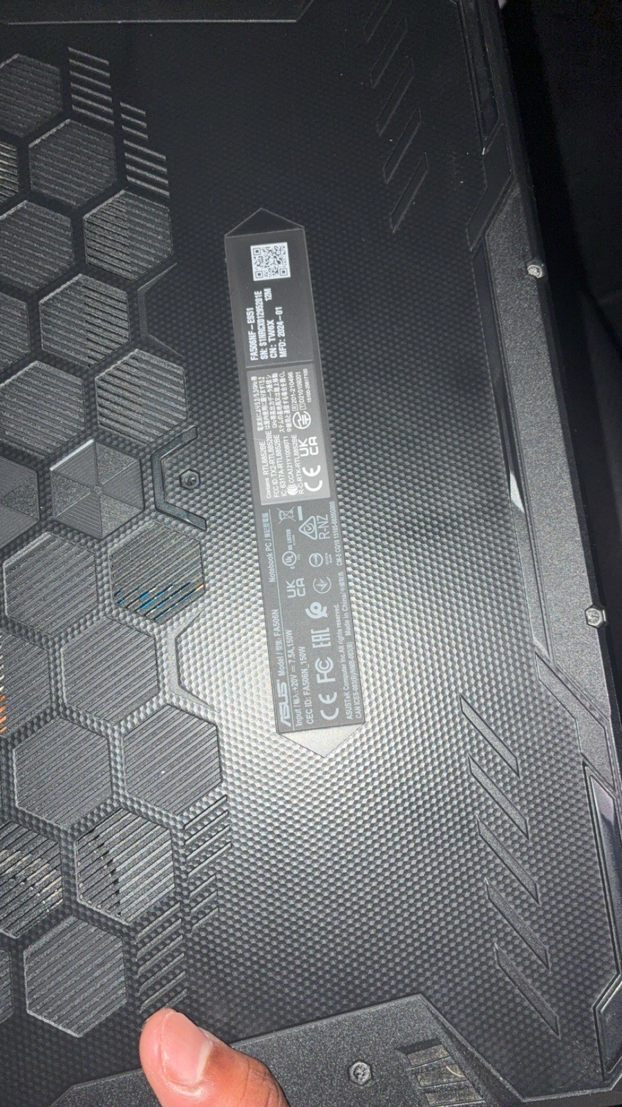 ASUS TUF Gaming A15 Ryzen 5 RTX 2050 8GB 512GB SSD 144Hz