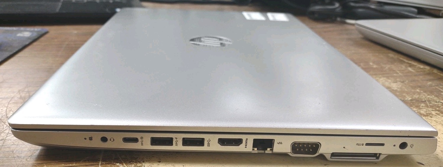 HP ProBook 650 G5 15.6″ W/ Intel i5-8365U @ 1.6GHz, 8GB, 256GB.