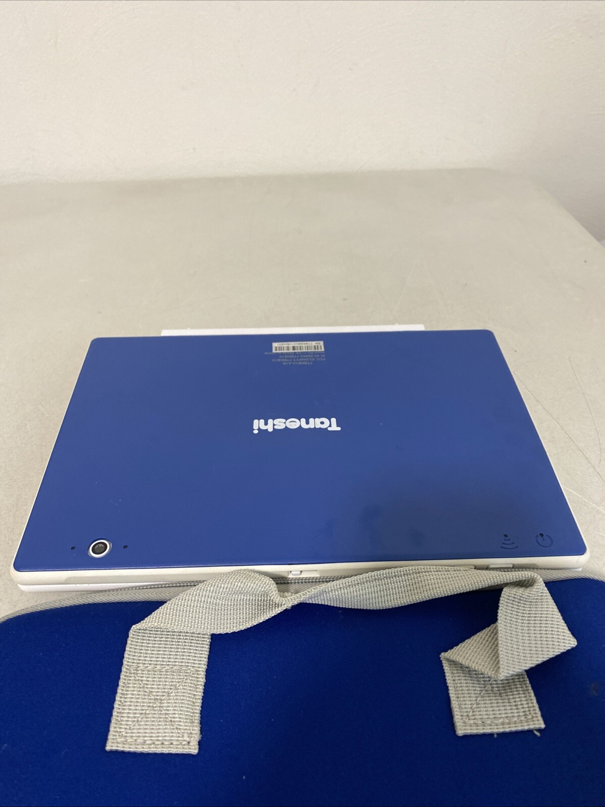 TANOSHI 2 IN 1 KIDS LAPTOP/TABLET COMPUTER W/ PARENTAL CONTROLS BLUE AS IS